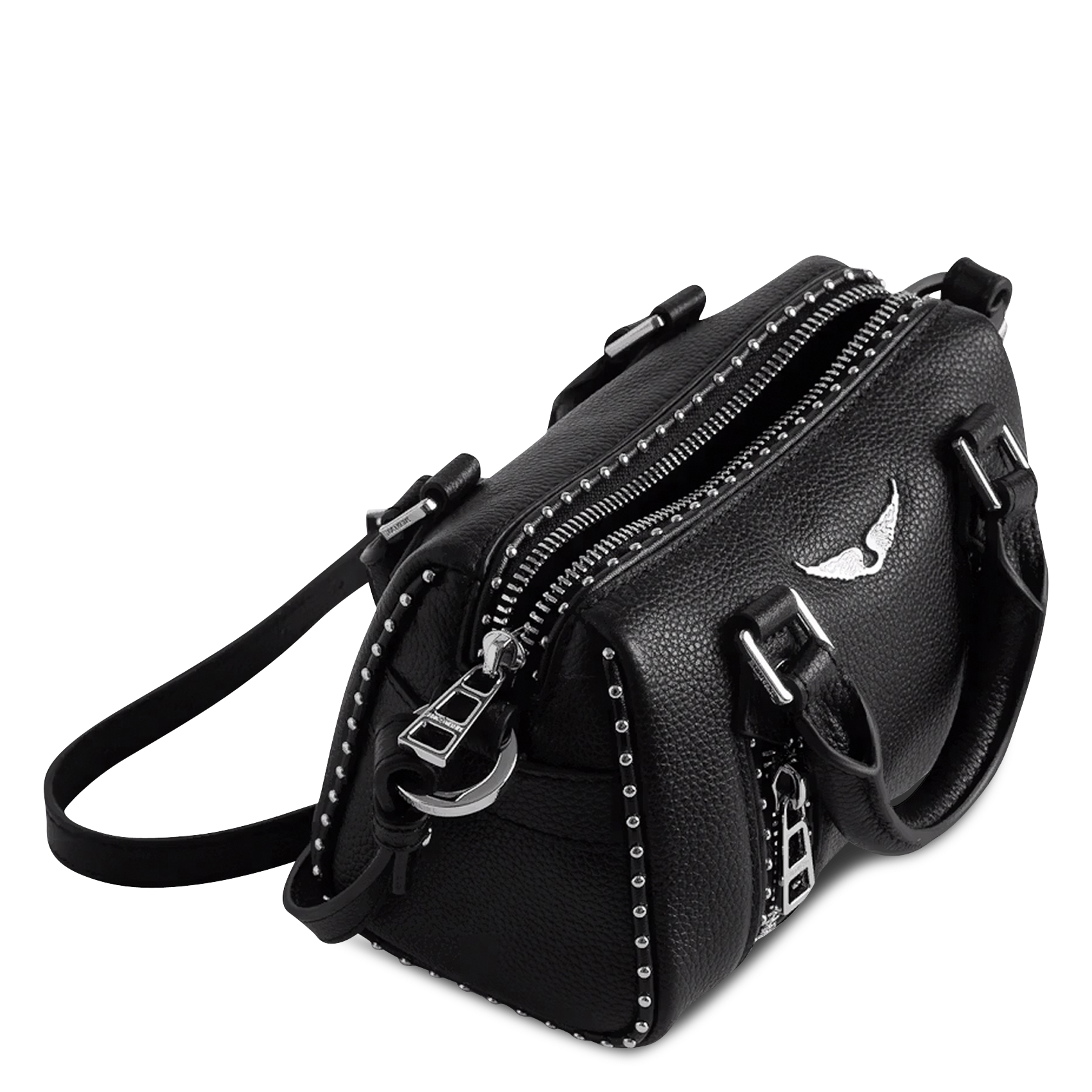 Leather handbag ZADIG&VOLTAIRE Black