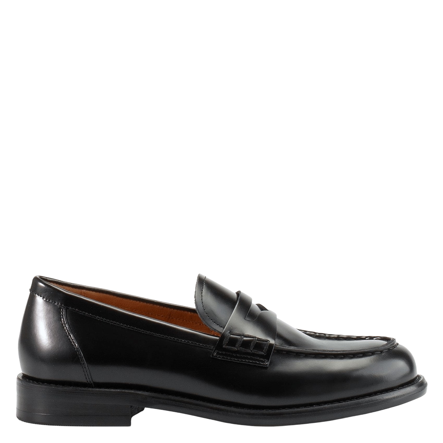 Mocassins en cuir vernis VAGABOND Noir