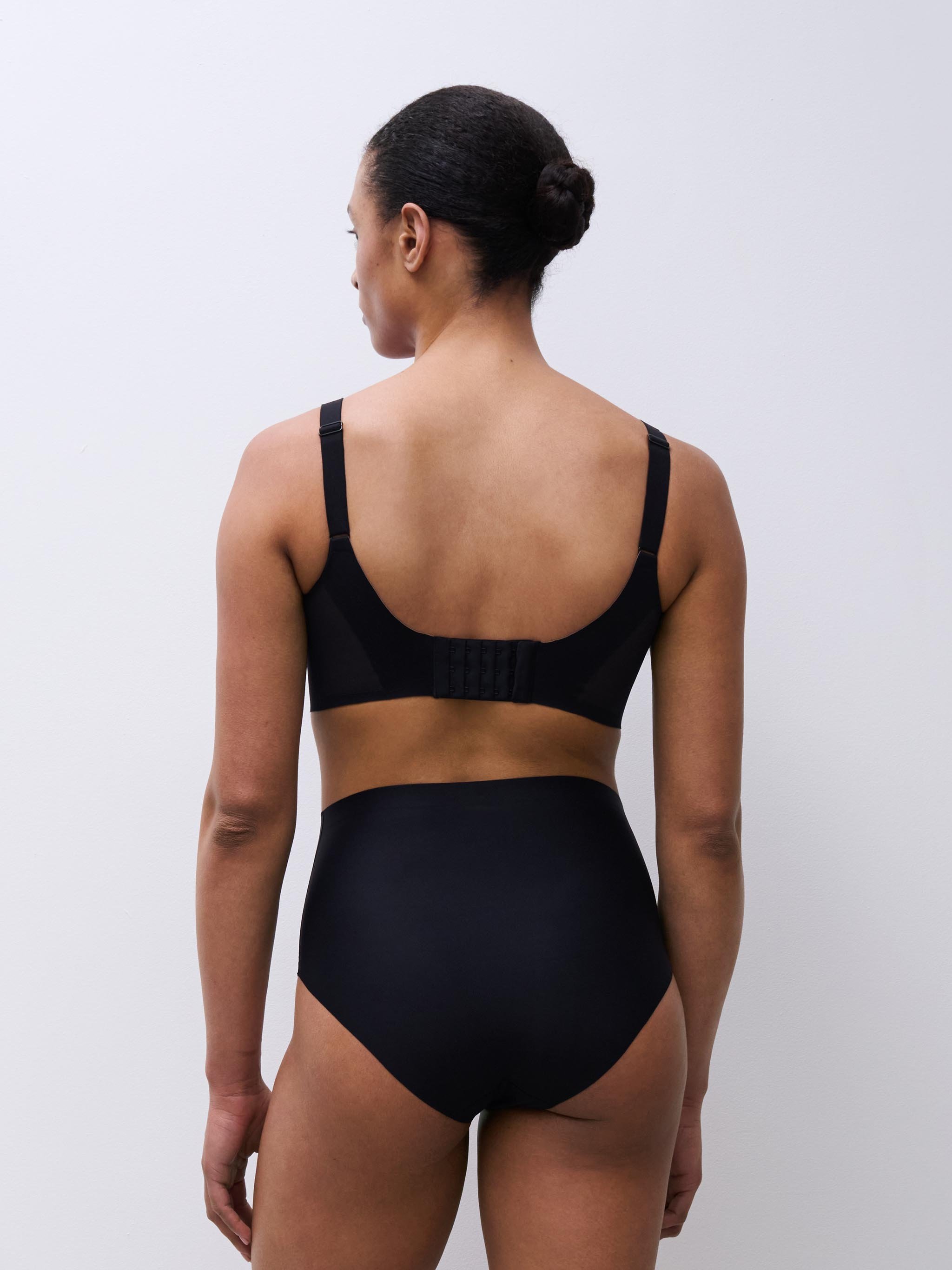 High-waisted panties CHANTELLE Black