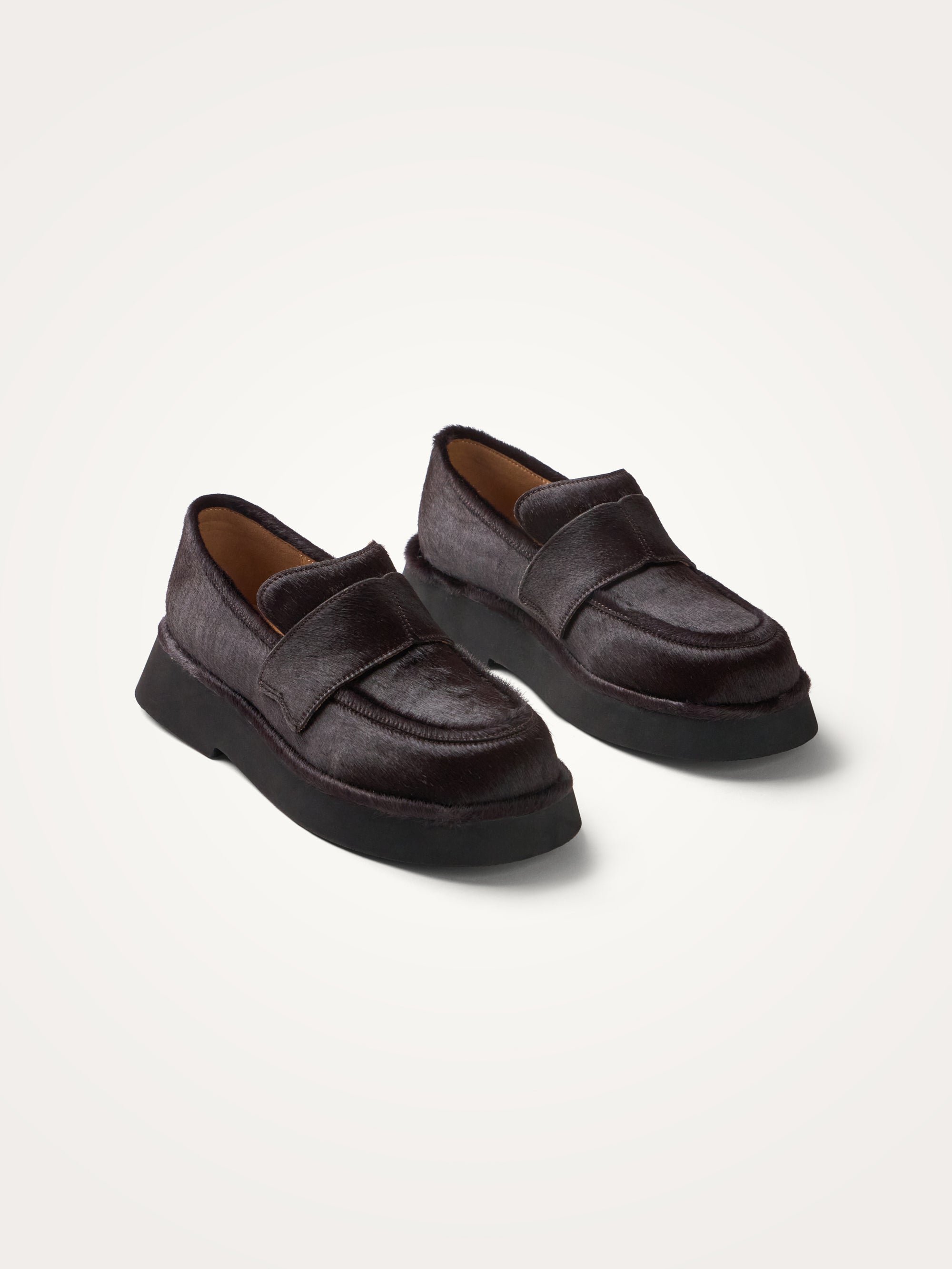 Loafers with thick sole VANESSA WU Brown