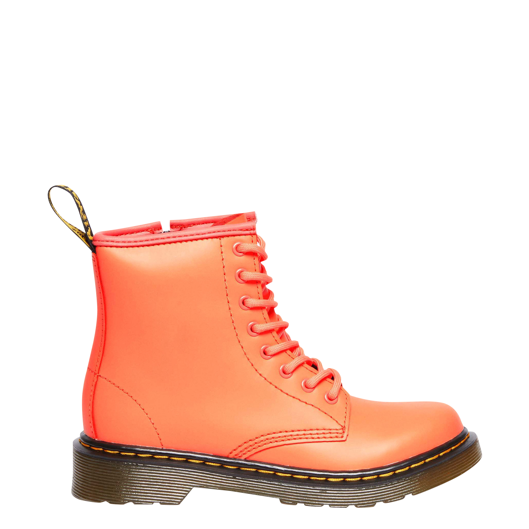 Bottines en cuir DR. MARTENS Orange