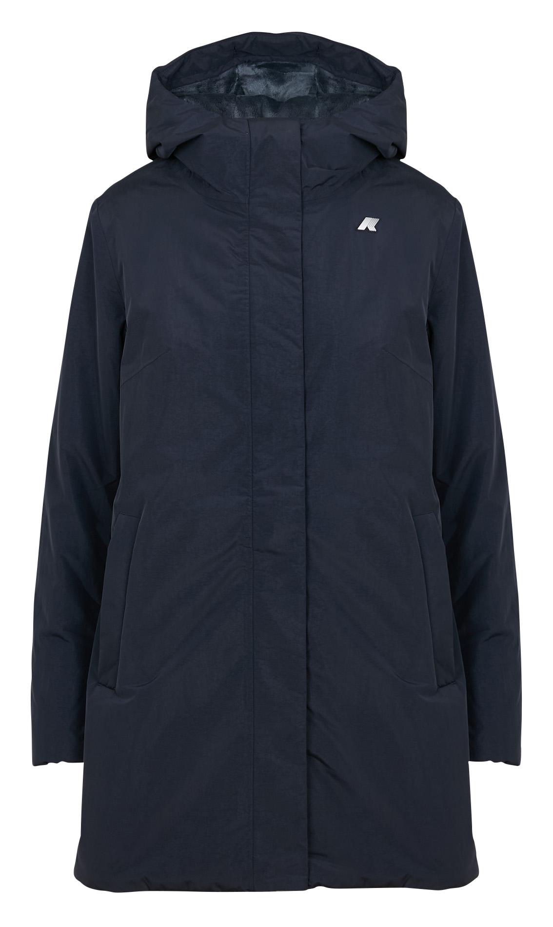 Feiner Parka mit Kapuze K-WAY Blau