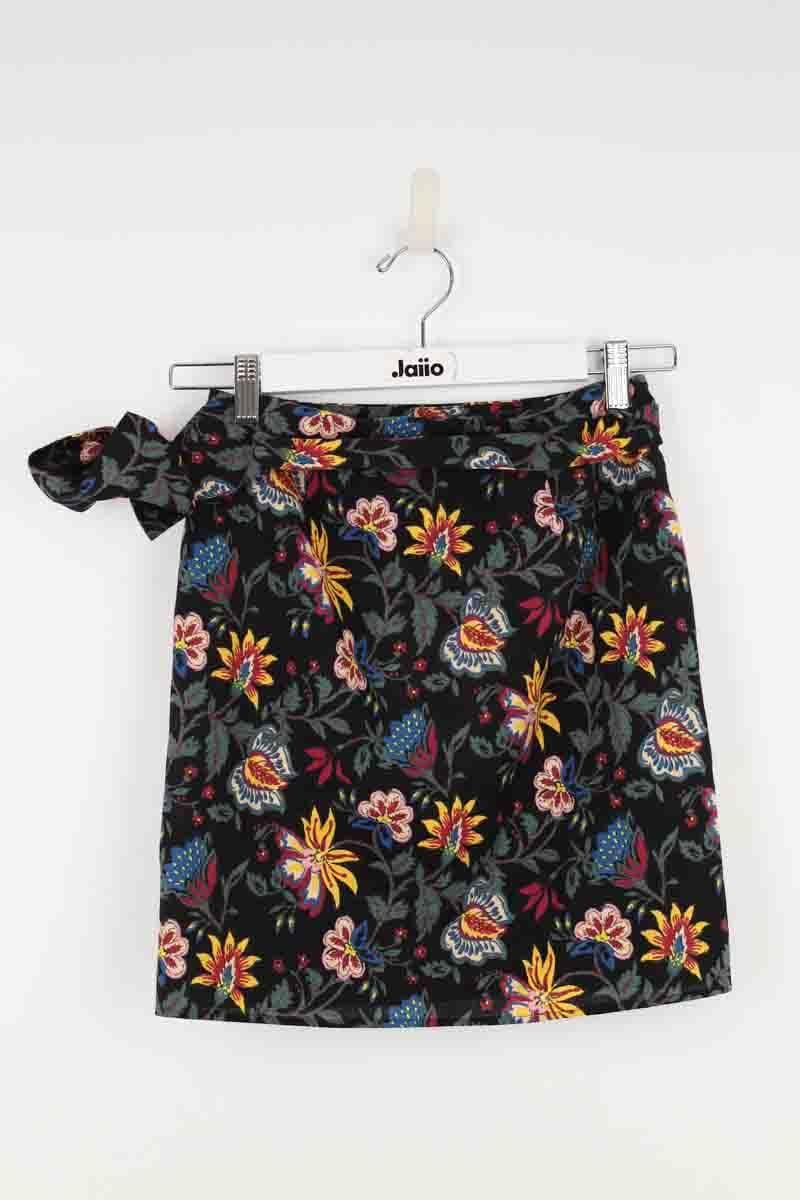 Cotton mini skirt SEZANE - Seconde main Multicolored