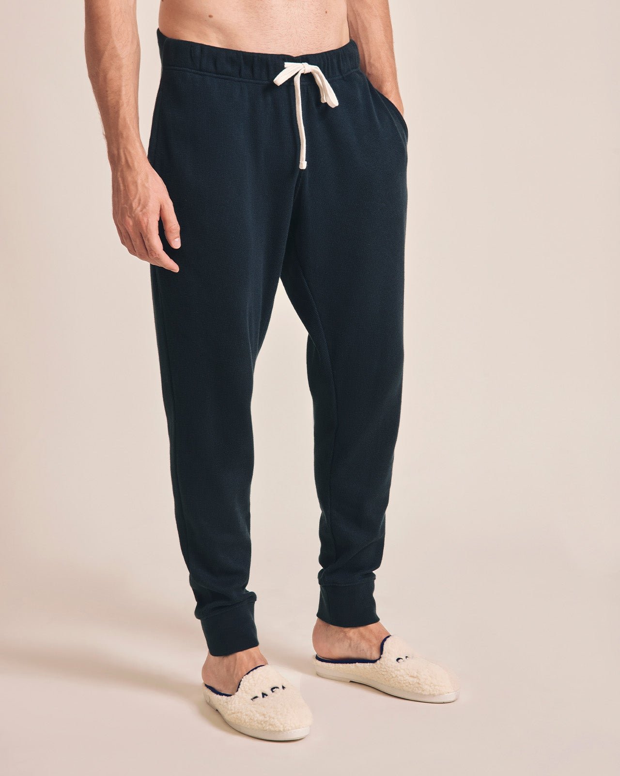 The family party organic honeycomb cotton pajama EMOI EMOI Blue