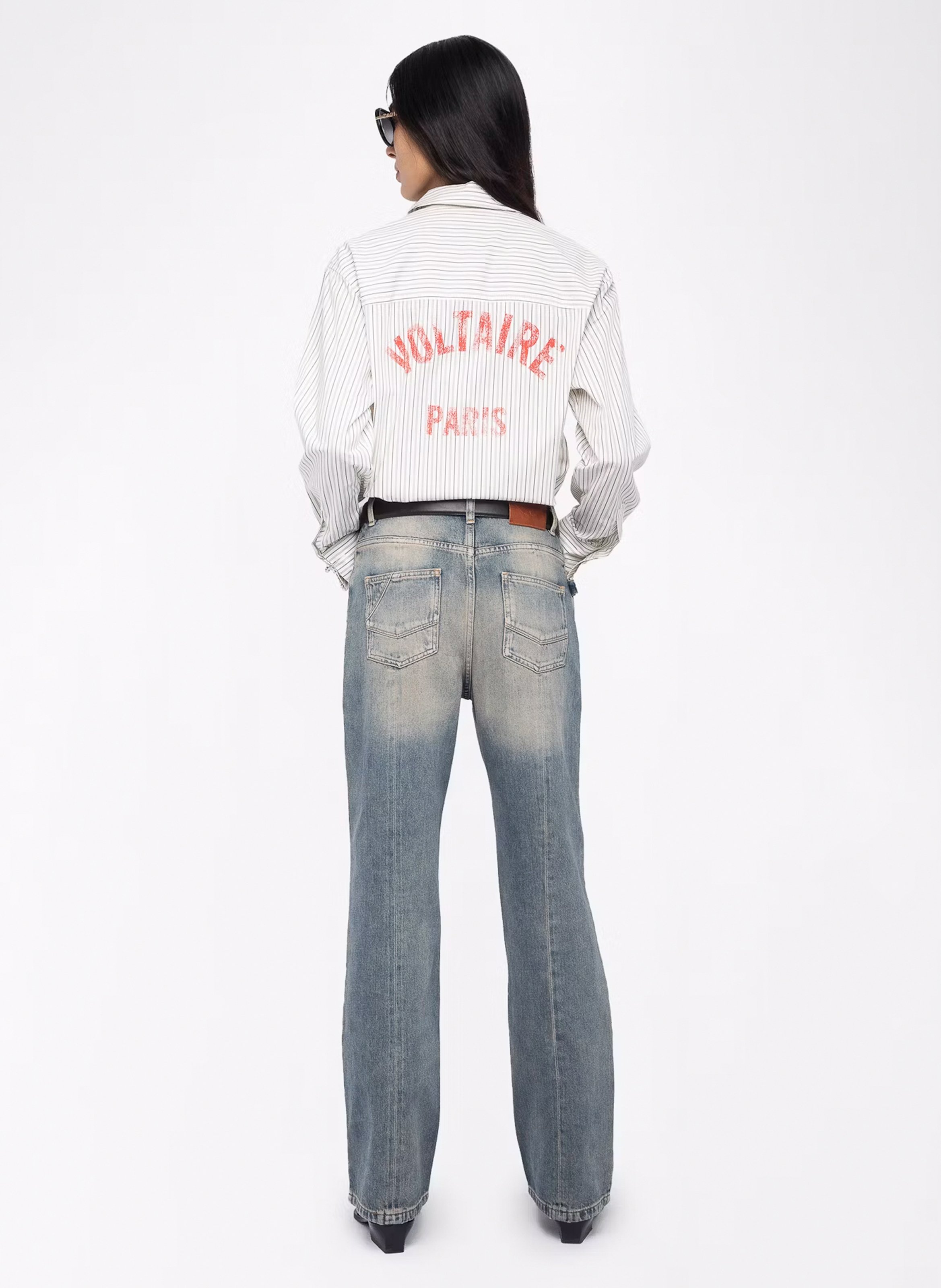 Capri plain oversized shirt ZADIG&VOLTAIRE White