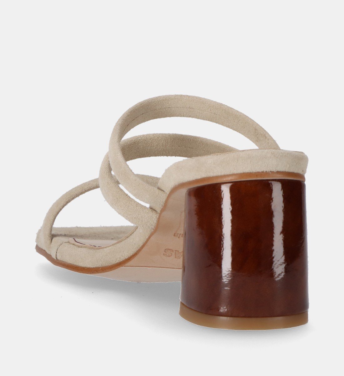 Sandales en cuir ALOHAS Beige