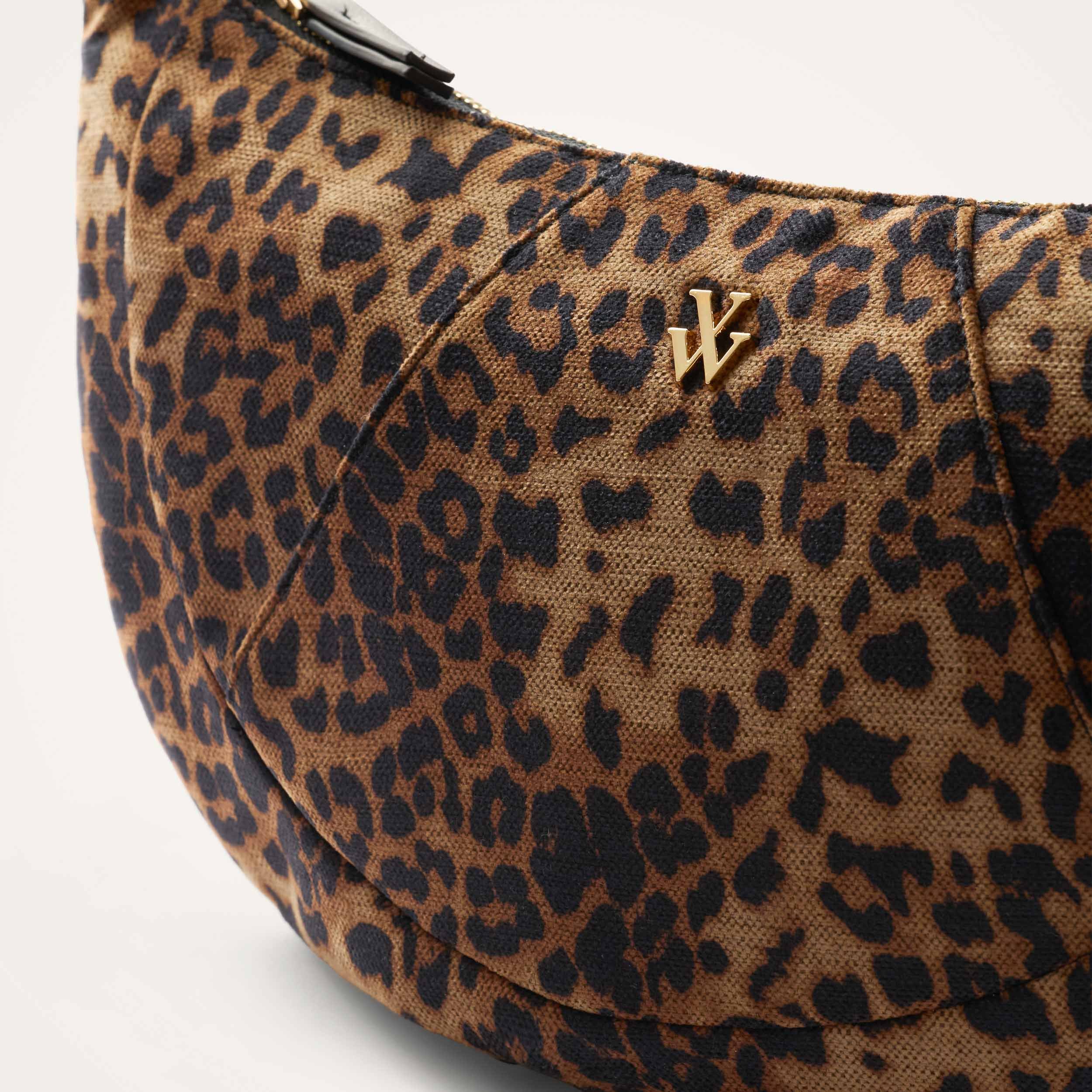 Sac banane en nylon VANESSA WU Marron