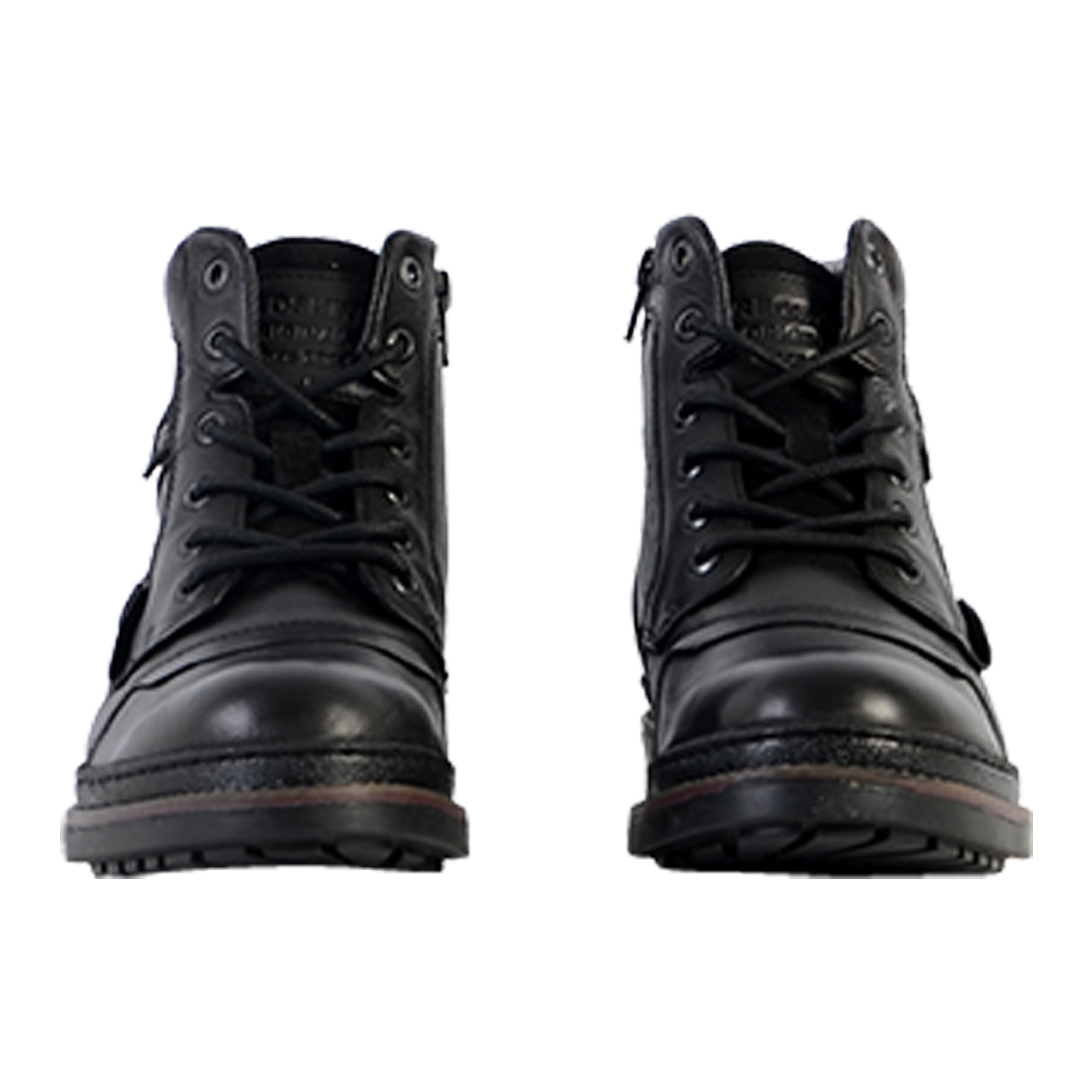 Bottine cuir  triomphe REDSKINS Noir