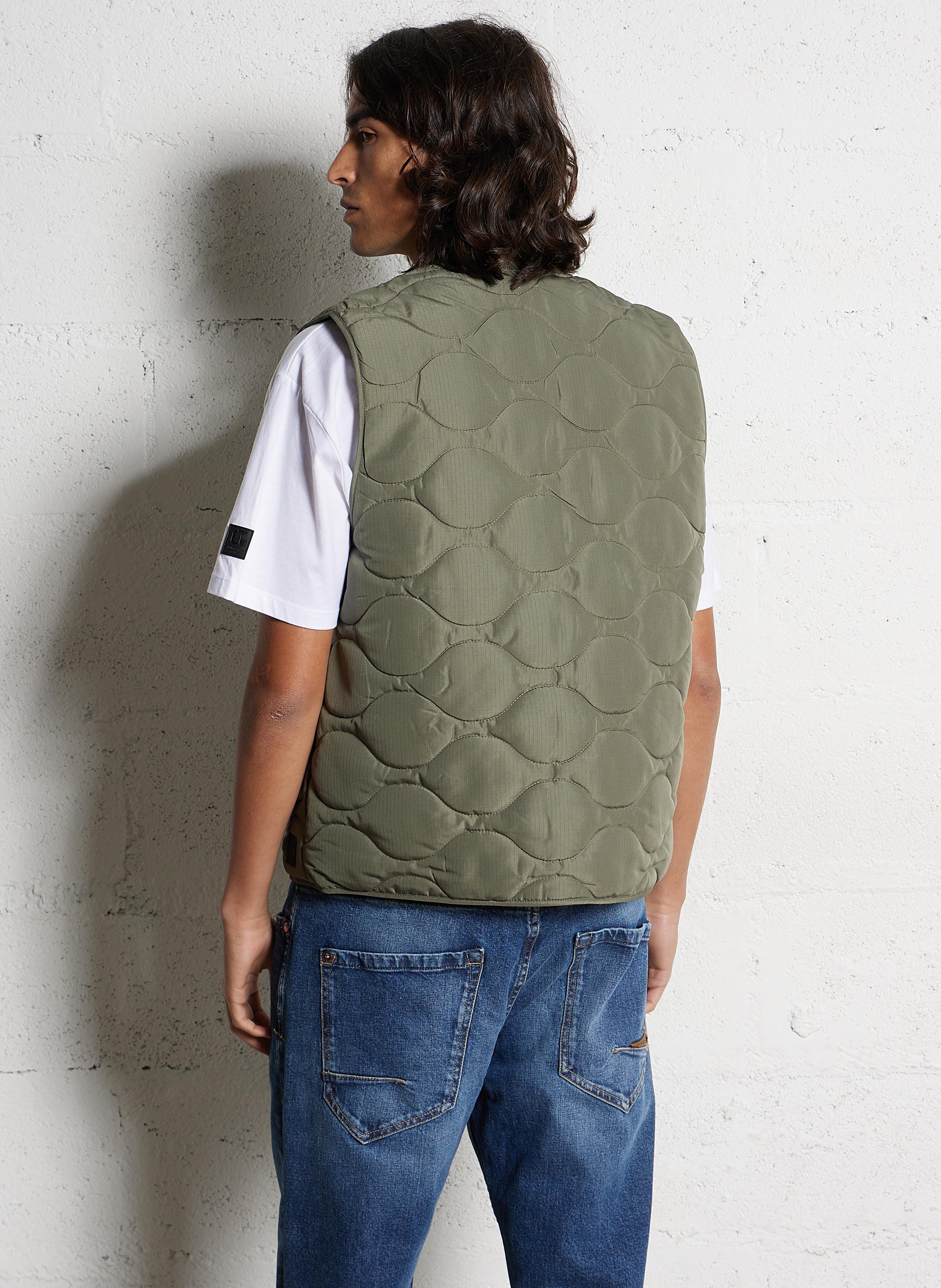 Giacca dritta trapuntata LE TEMPS DES CERISES Verde