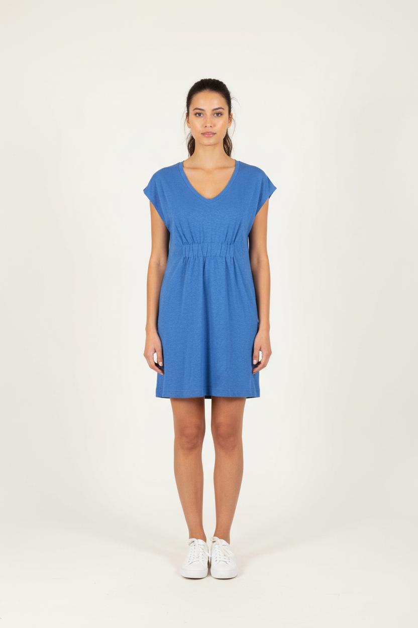 Short & Midi Dress MAJESTIC FILATURES - SECONDE MAIN Blue