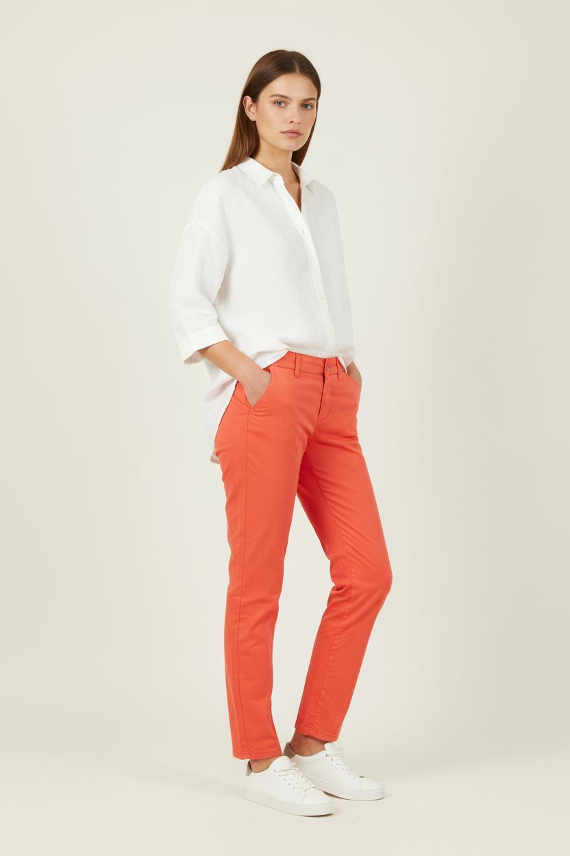 PANTS LIU JO - SECONDE MAIN Orange