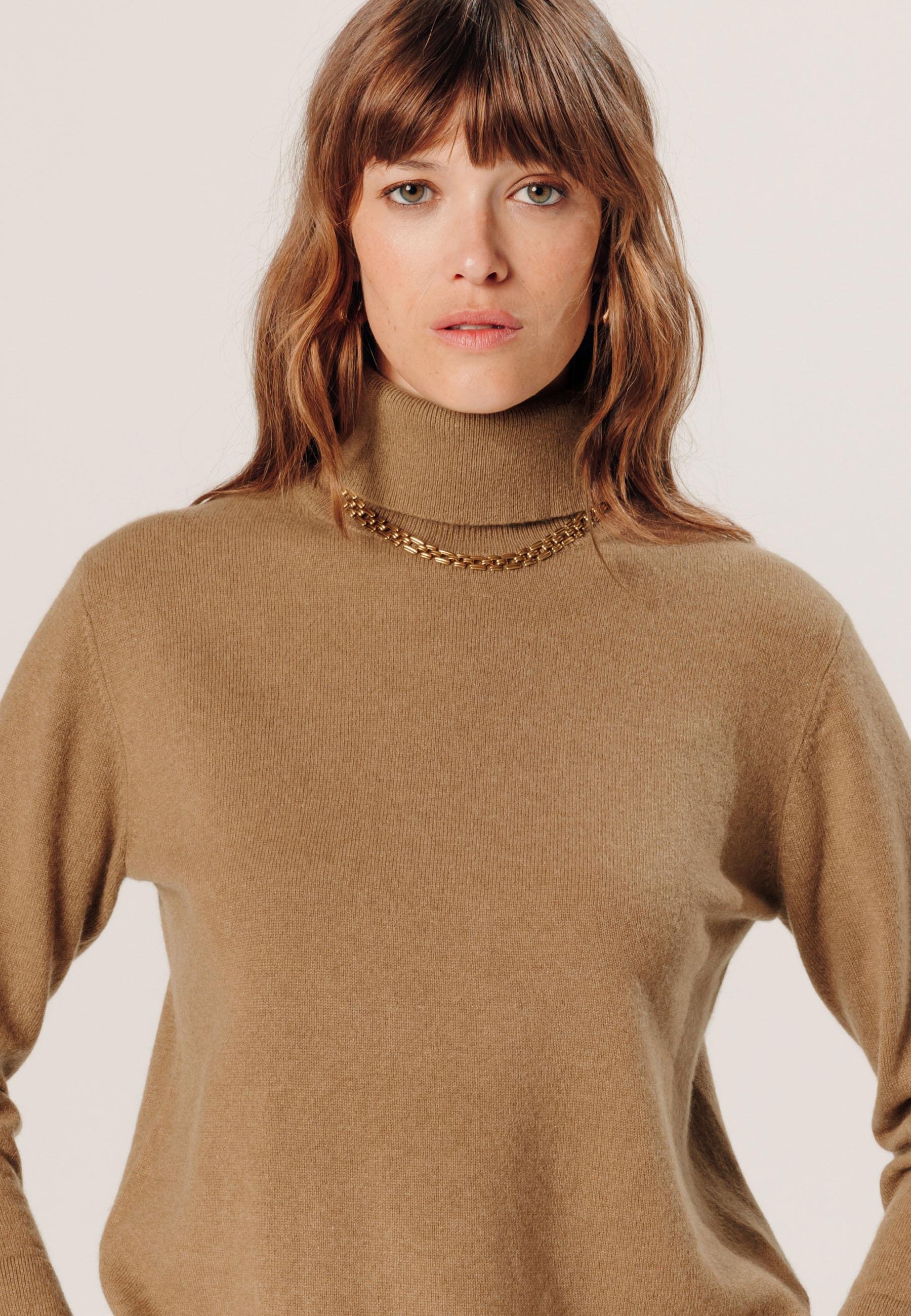 Cashmere sweater RODIER Brown