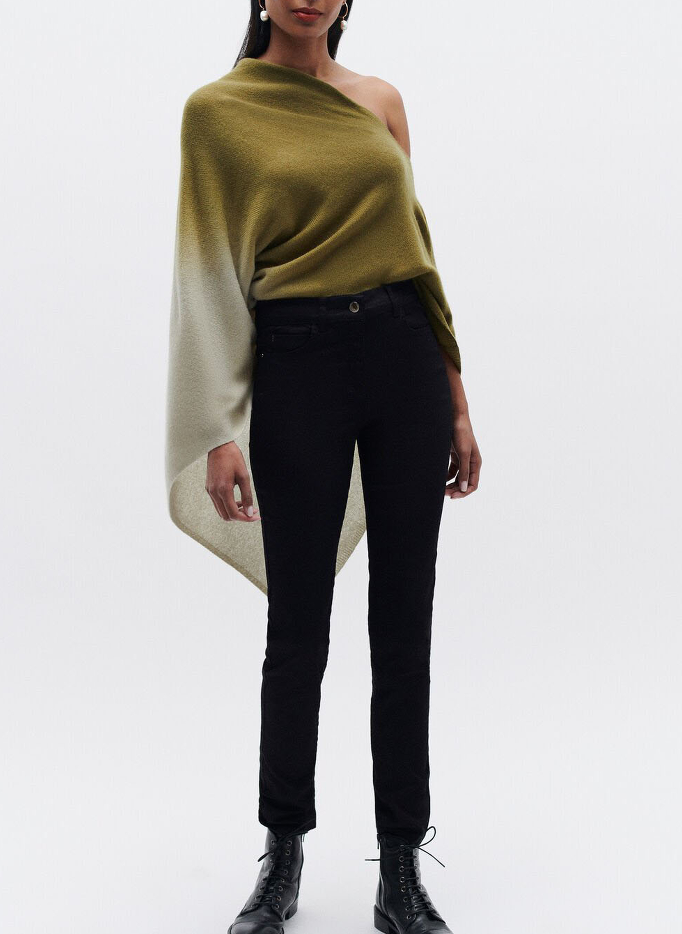 Jean slim taille mi-haute CAROLL Noir