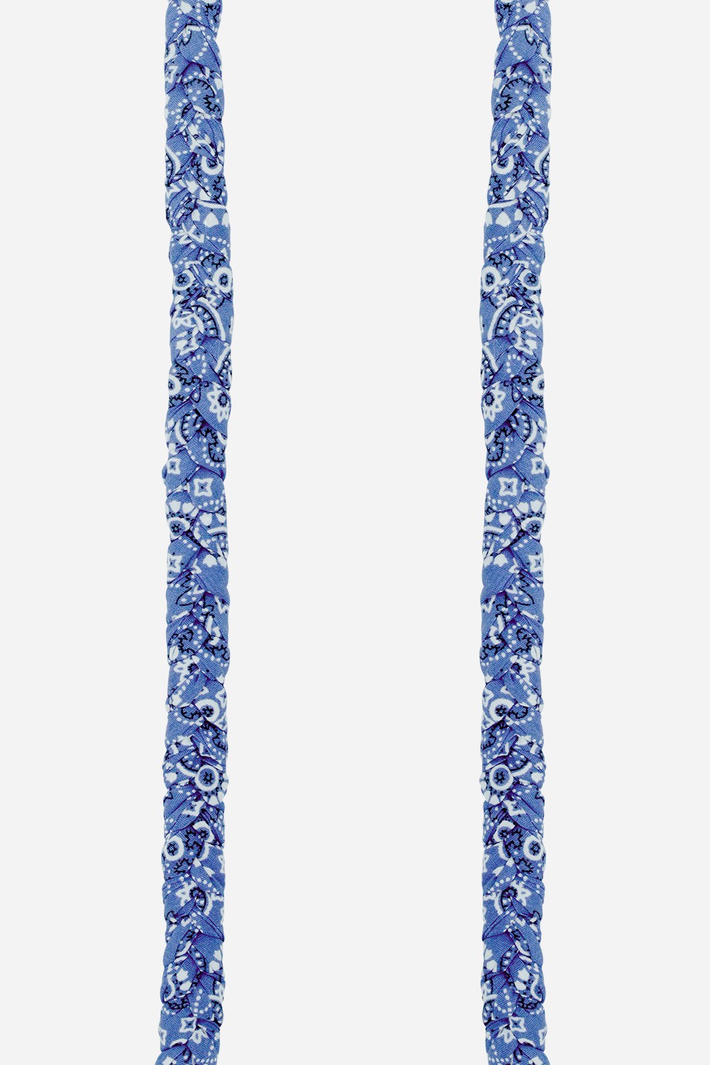 Phone cord in bandana LA COQUE FRANCAISE Blue