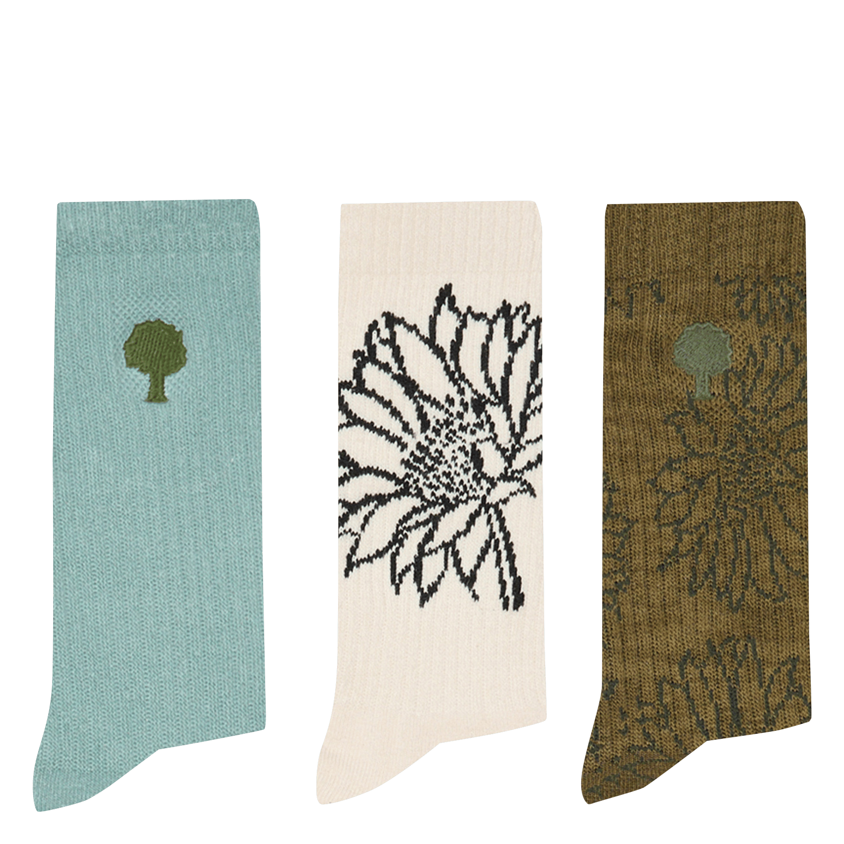 Lot de 3 paires de chaussettes FAGUO Beige