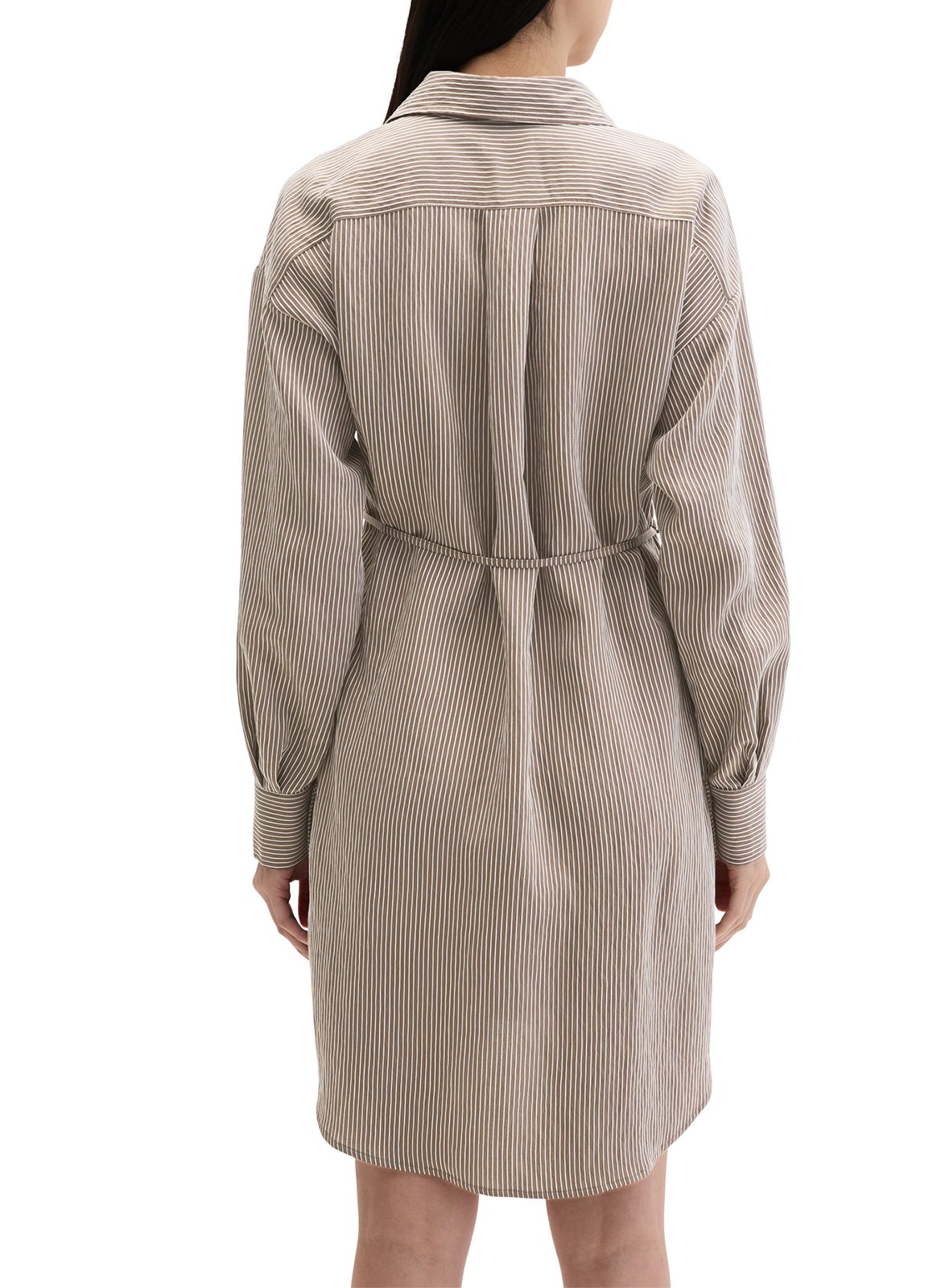 Korte, gestreepte jurk met V-hals MARC O'POLO Veelkleurig