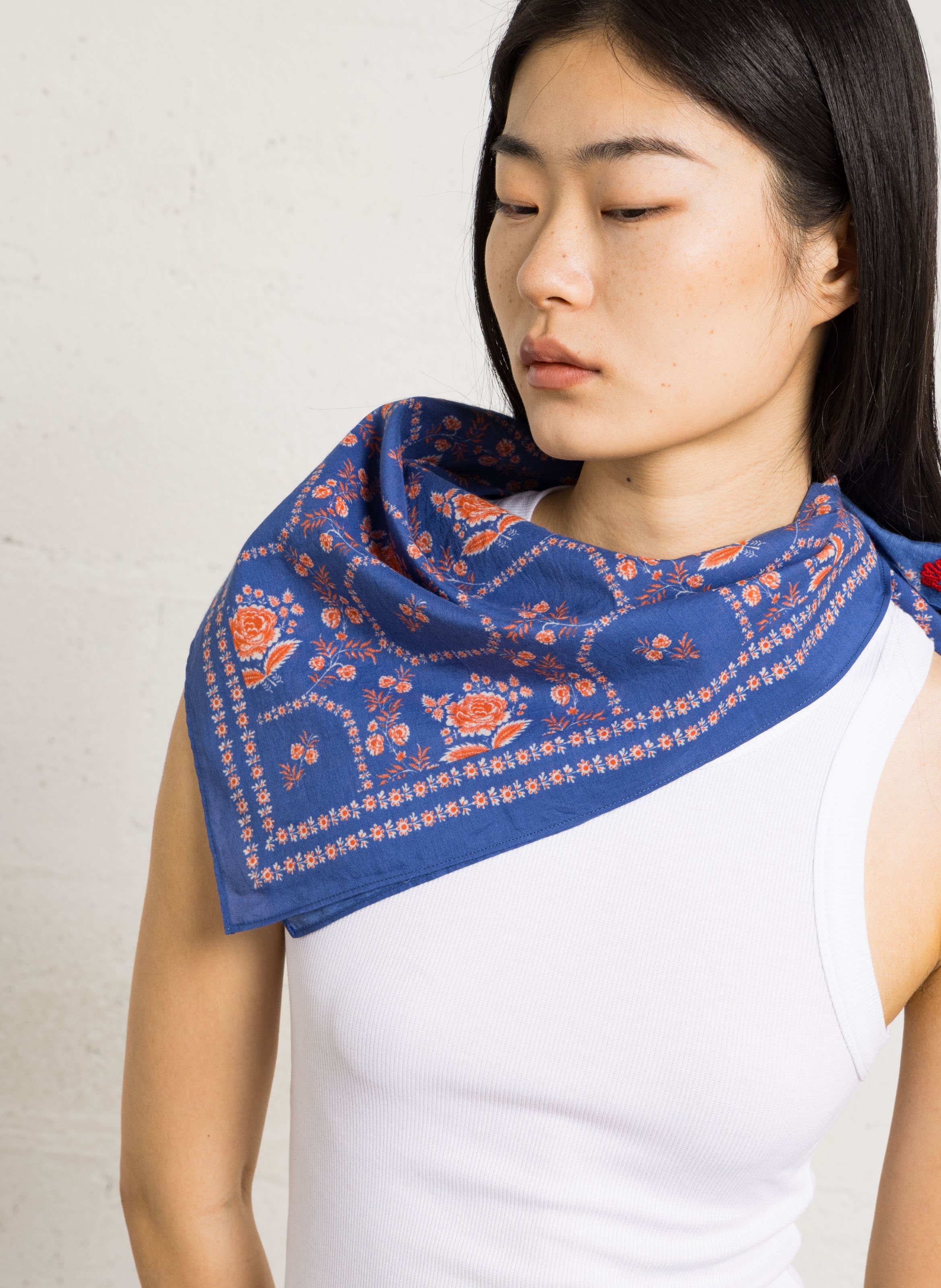 Baumwoll-Foulard FEEKA