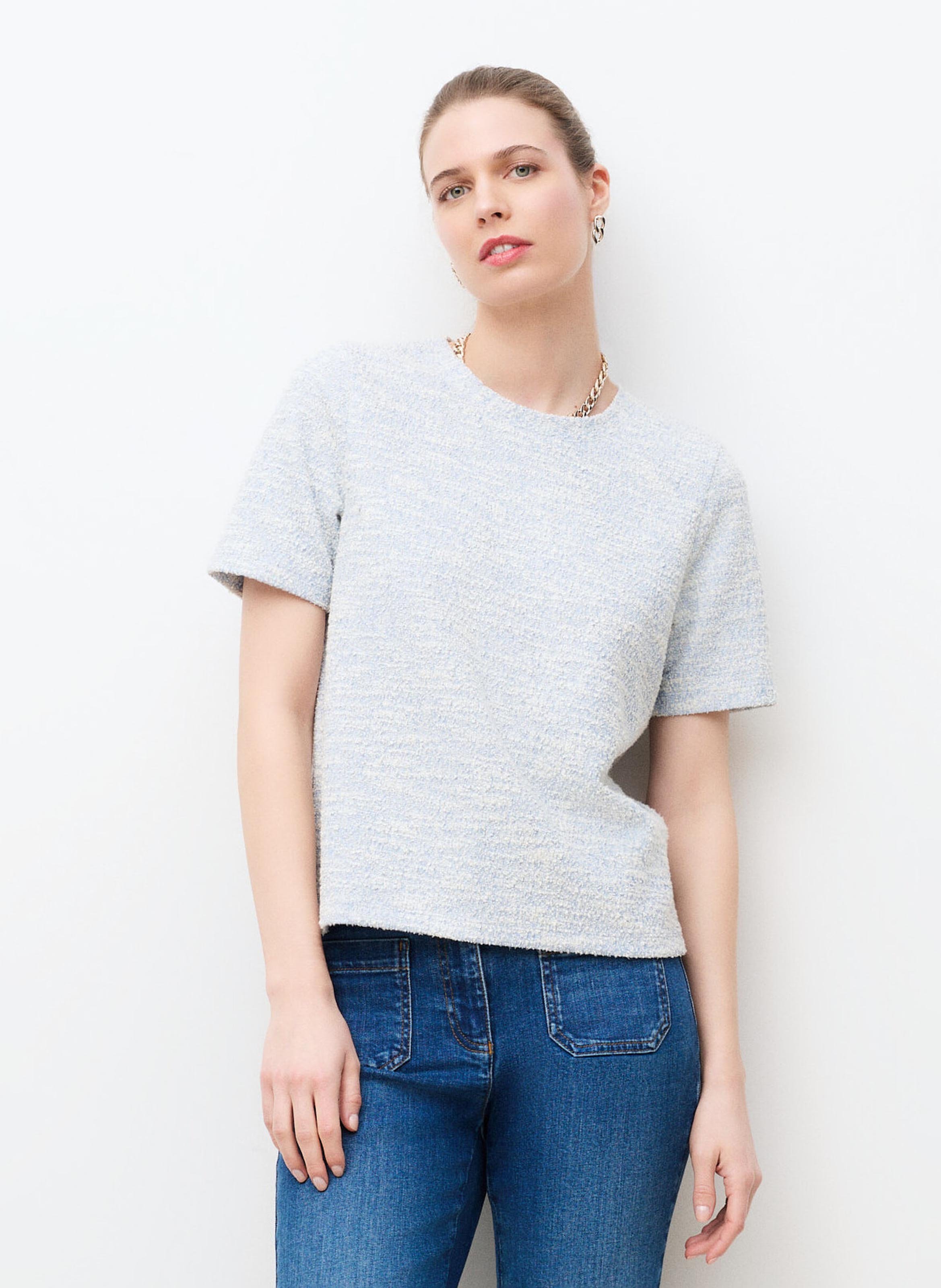 Camiseta con cuello redondo CAROLL