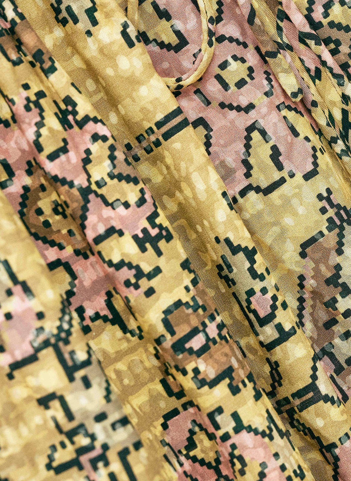 Printed right shoulder top BA&SH Yellow