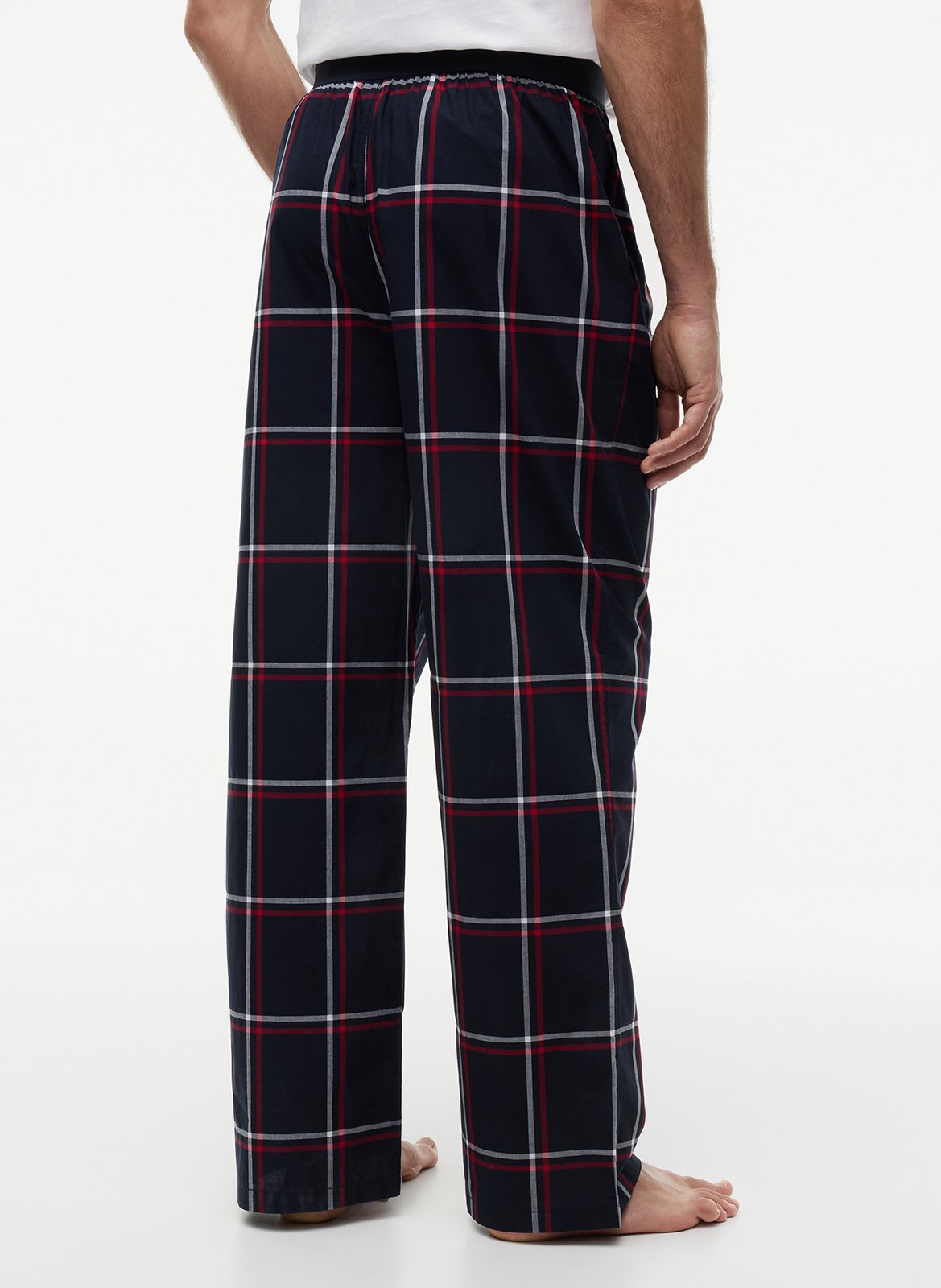Bas de pyjama en coton TOMMY HILFIGER Rouge