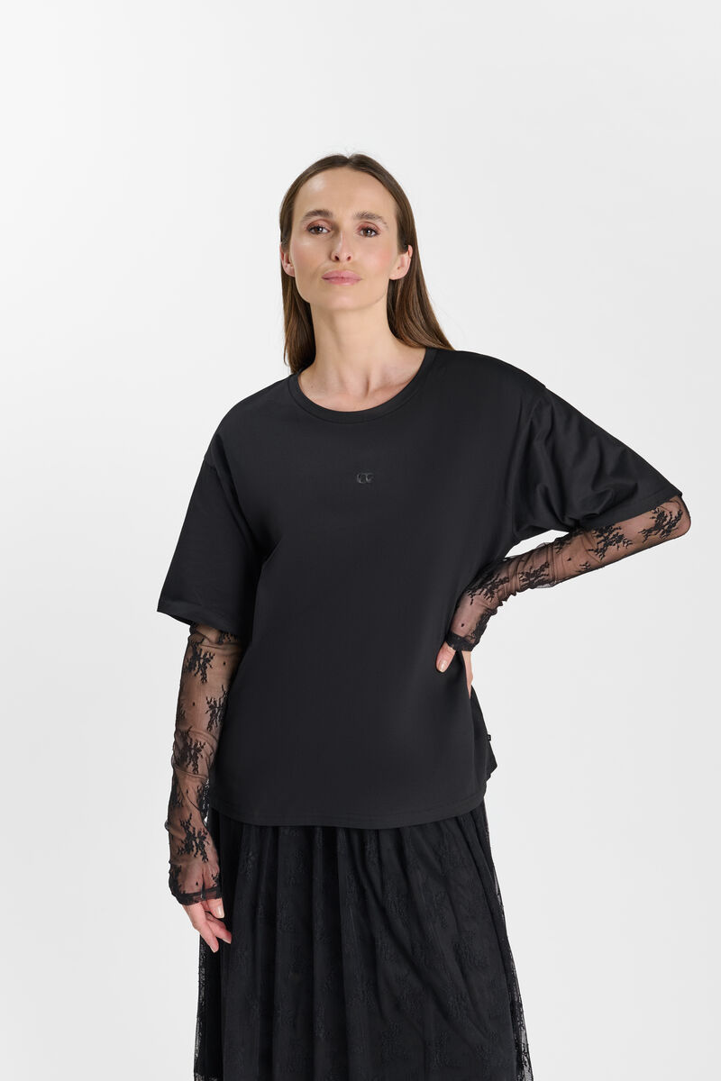 T-shirt LE TEMPS DES CERISES Black