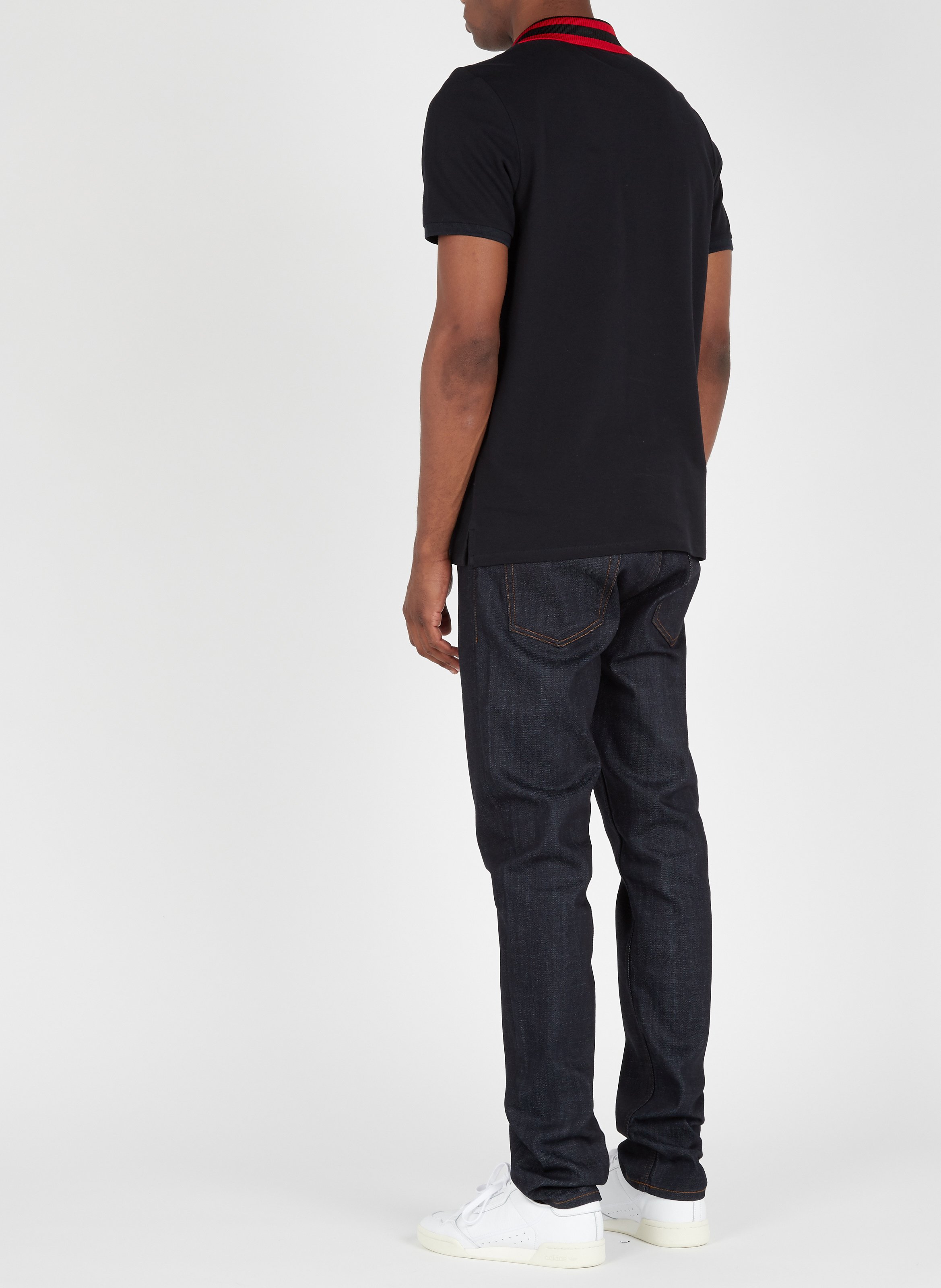 Jean slim en coton mélangé SANDRO Bleu