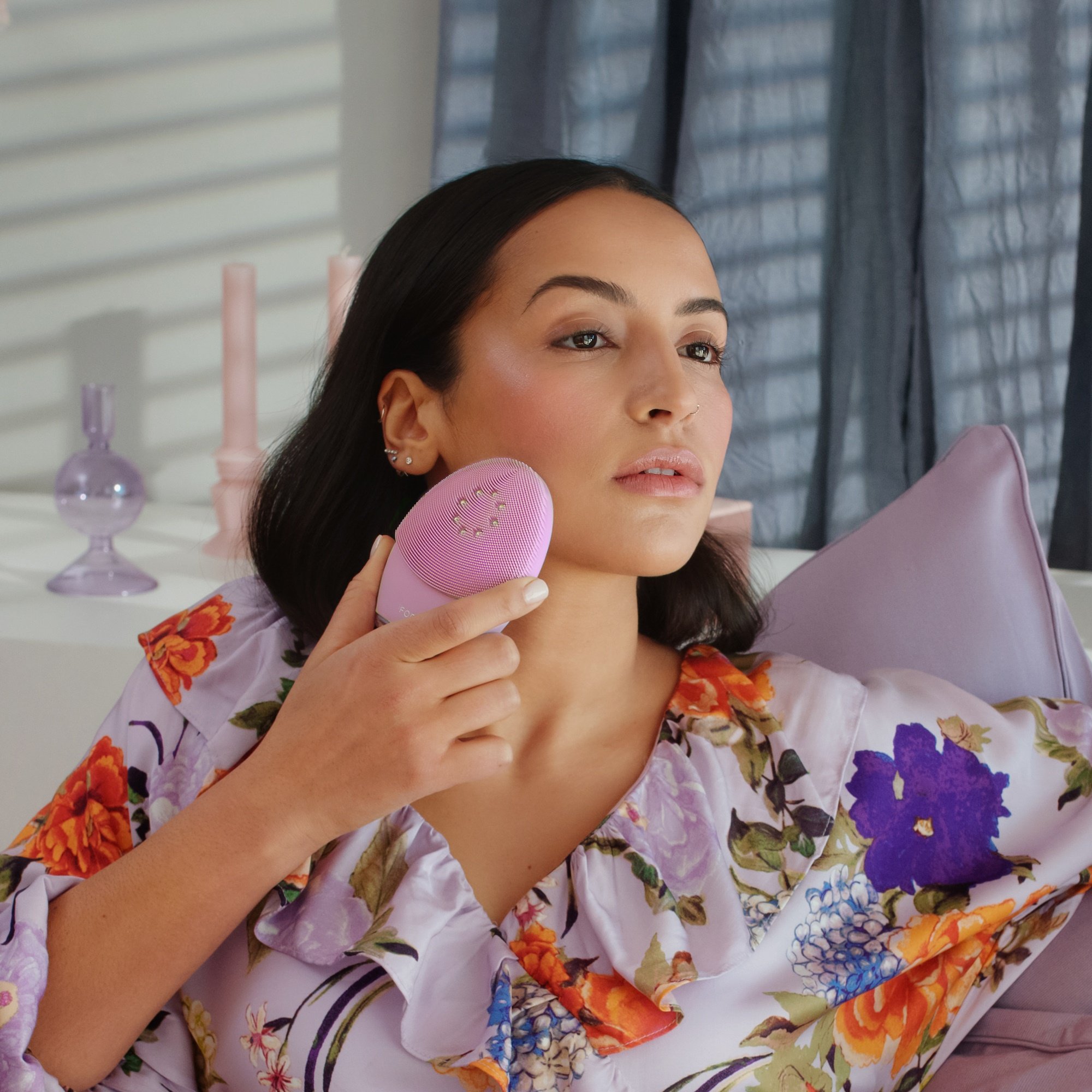 LUNA(TM) 3 PLUS FOR NORMAL SKIN ROSE FOREO - PRINTEMPS
