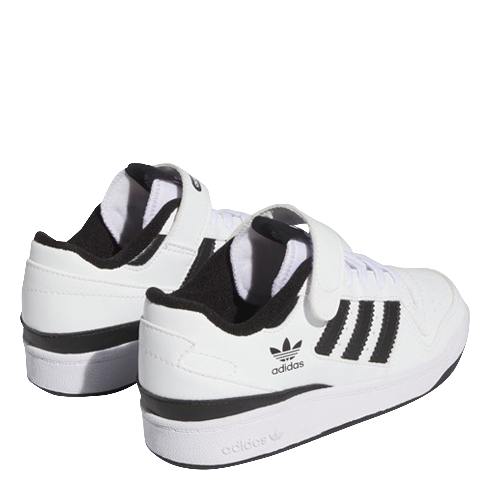 Baskets basses en cuir  ADIDAS Blanc