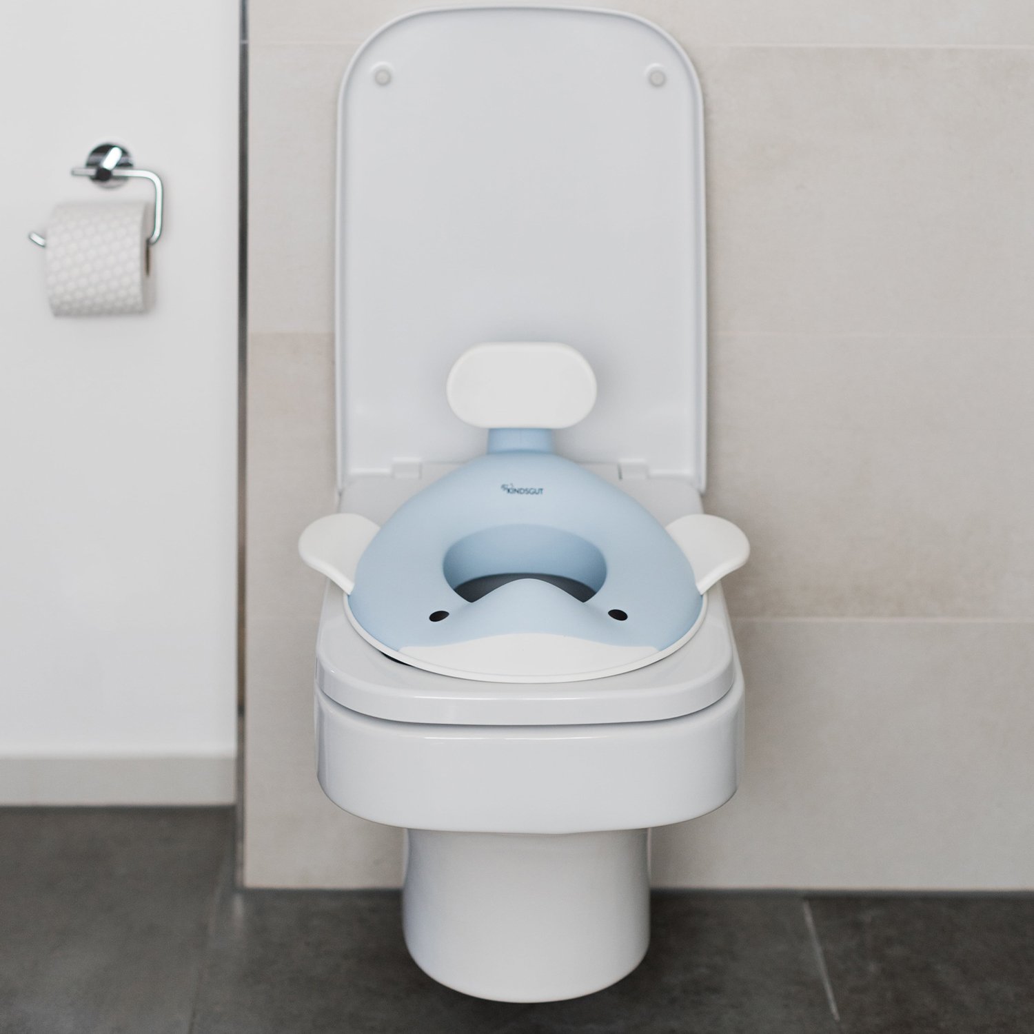 Whale kids' toilet seat KINDSGUT Blue