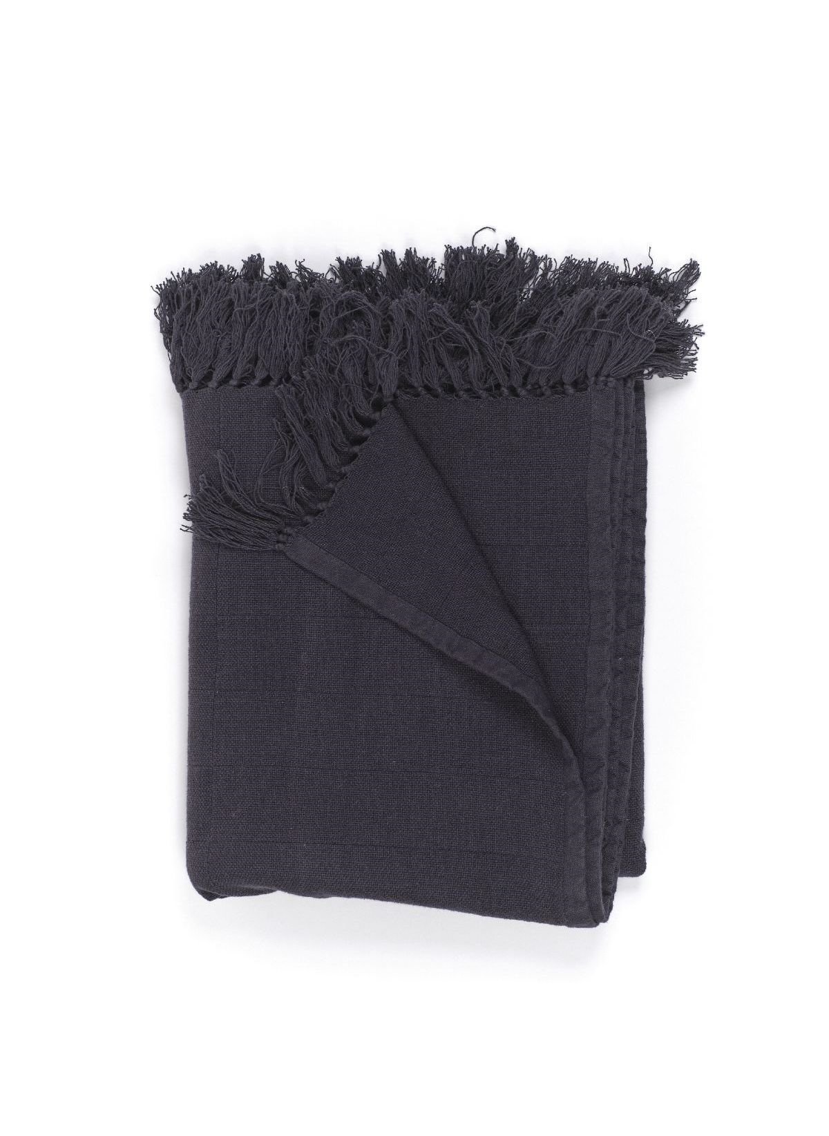 Cotton throw TODAY LINGE DE MAISON Grey