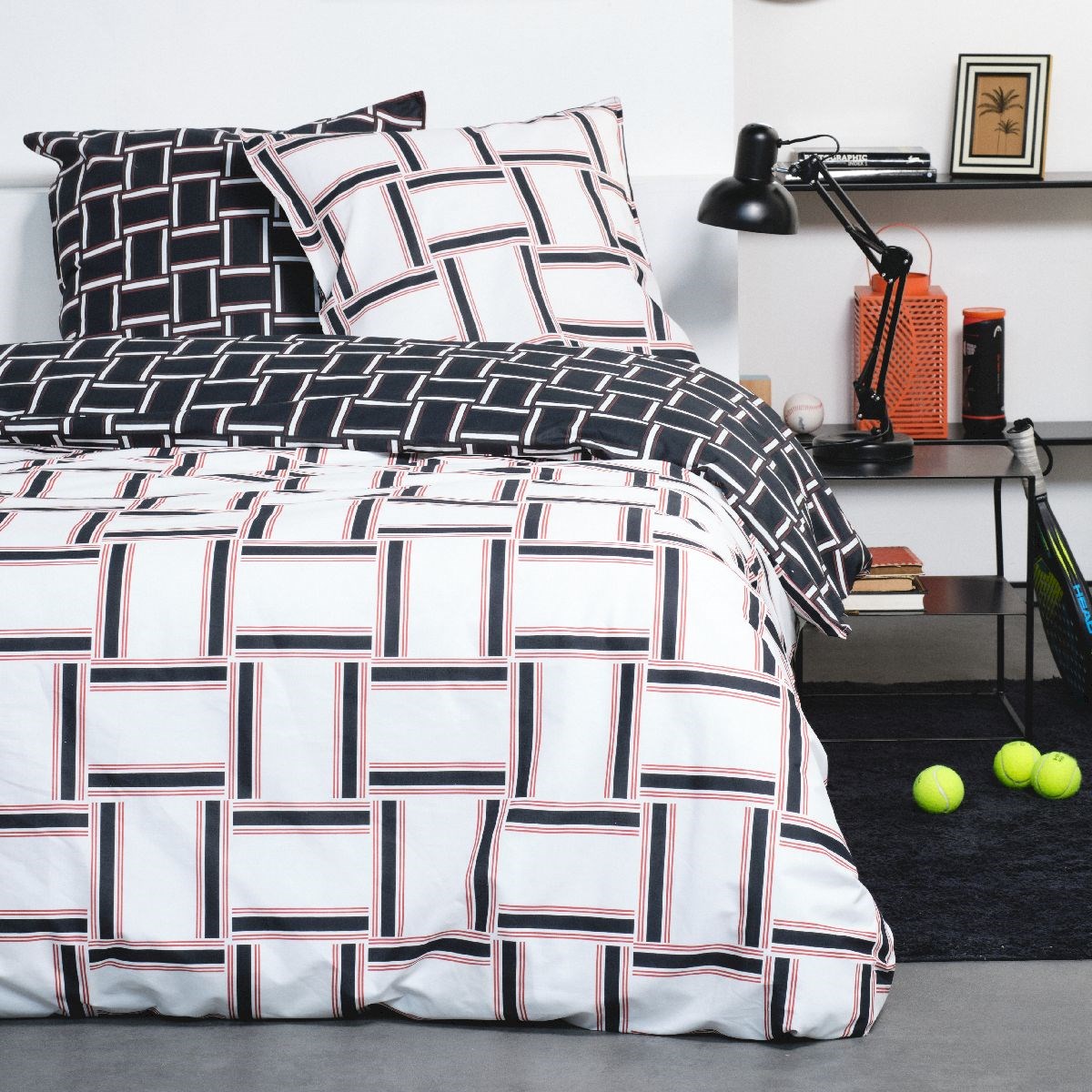 Cotton bedding set TODAY LINGE DE MAISON White