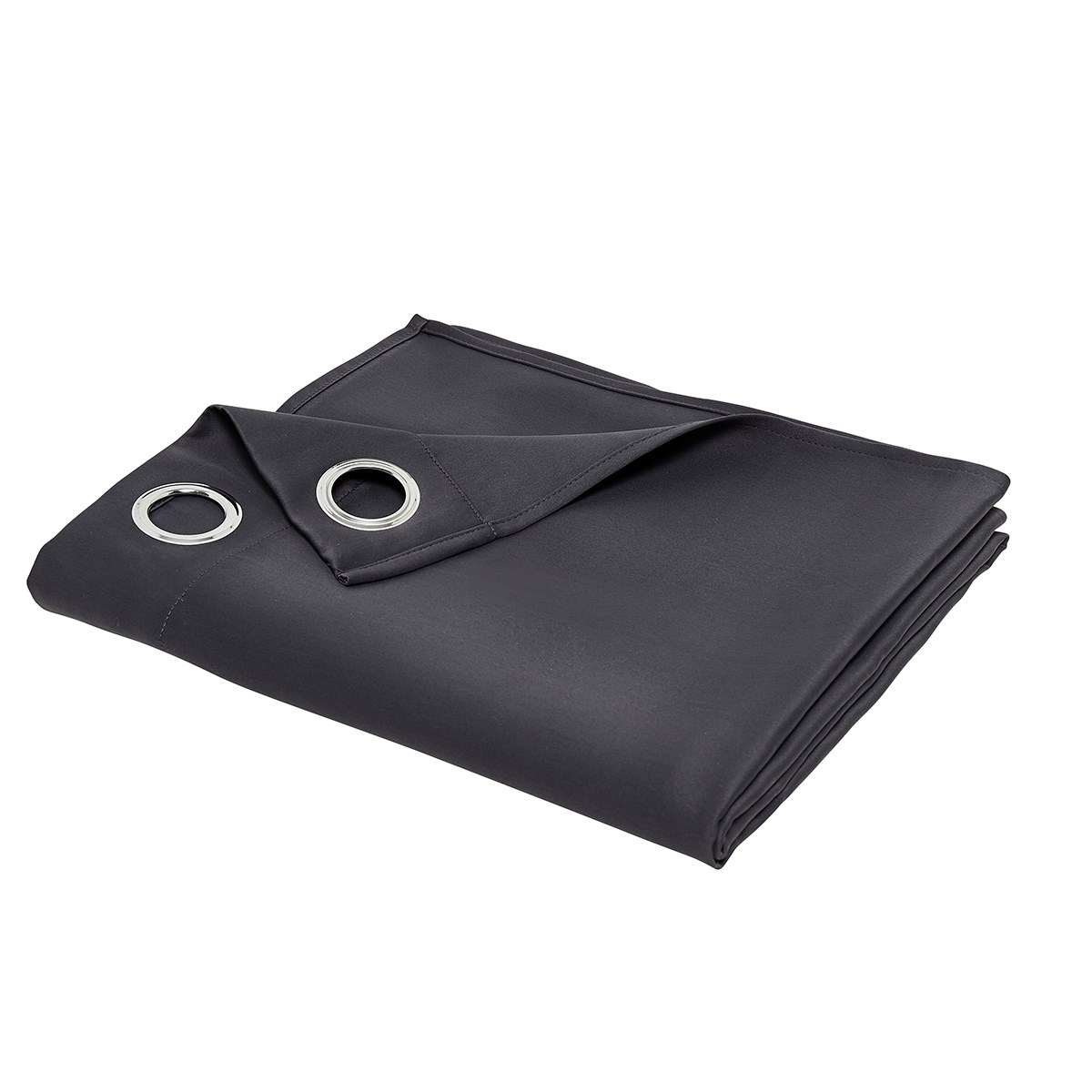 Plain blackout curtain with eyelets TODAY LINGE DE MAISON Grey