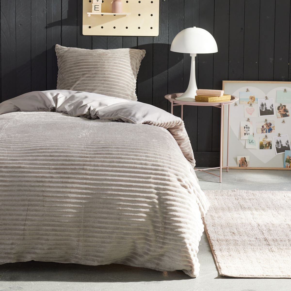 Fleece bedding set TODAY LINGE DE MAISON Beige