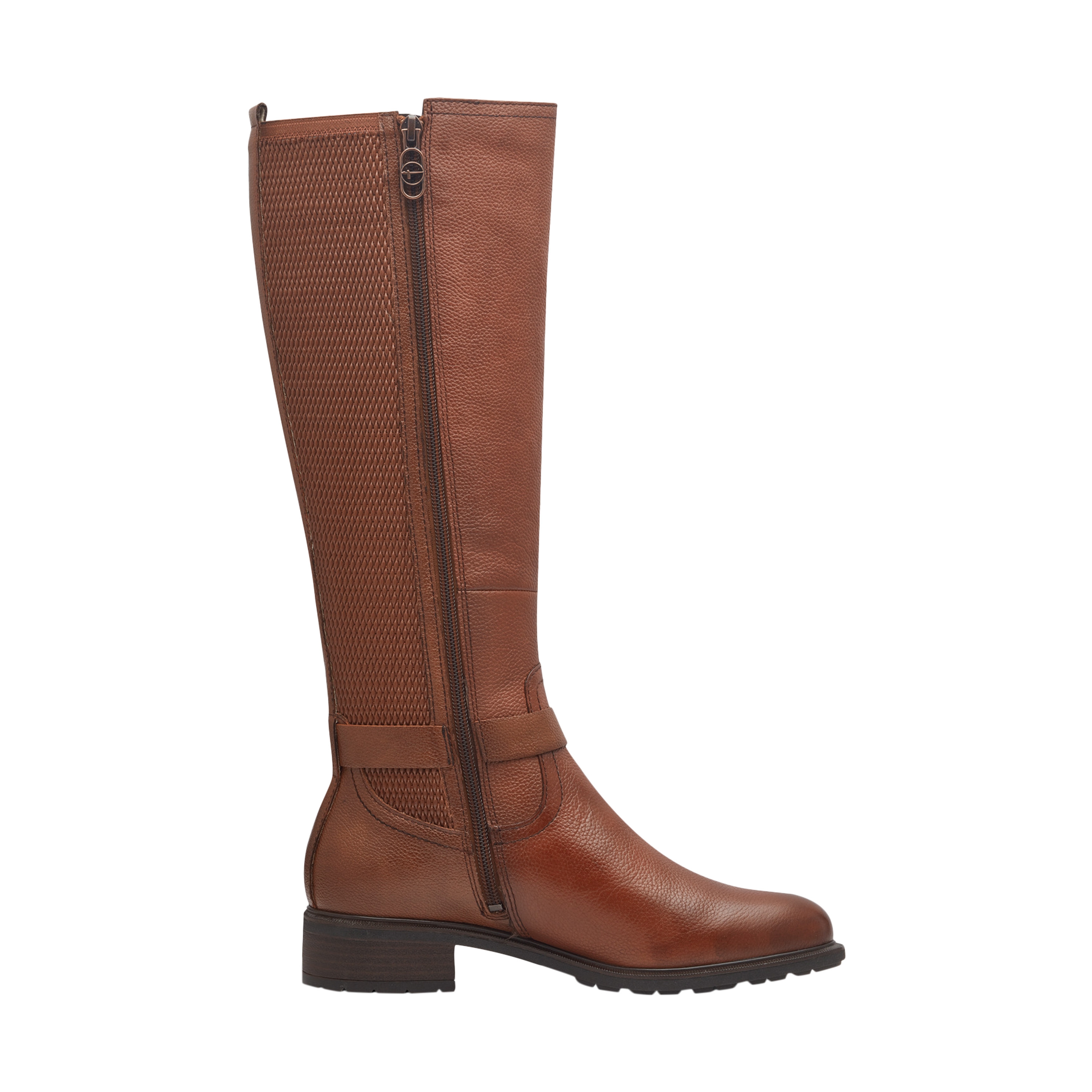 Leather boots TAMARIS Brown