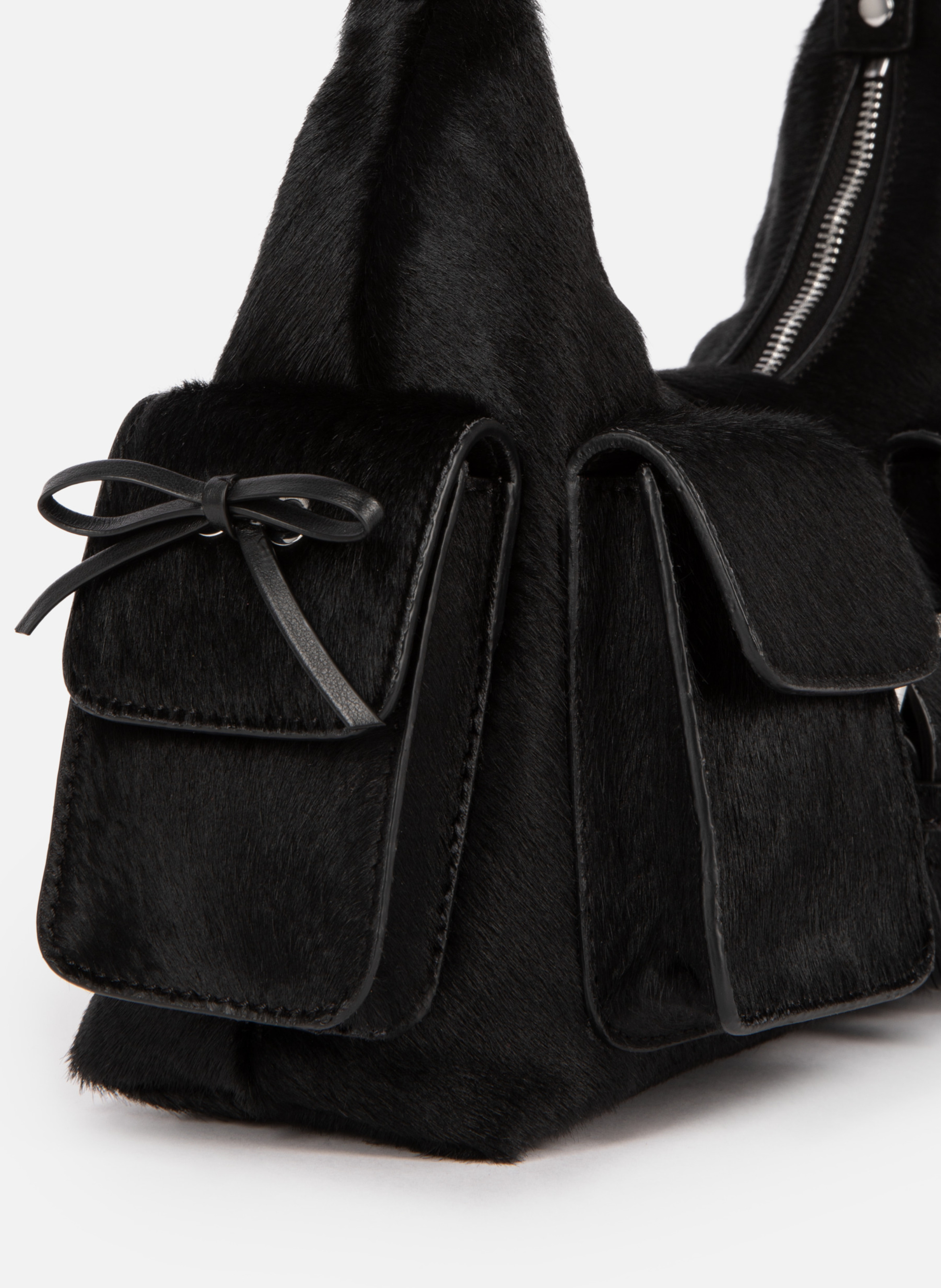 Amelia pony effect bag THE KOOPLES Black