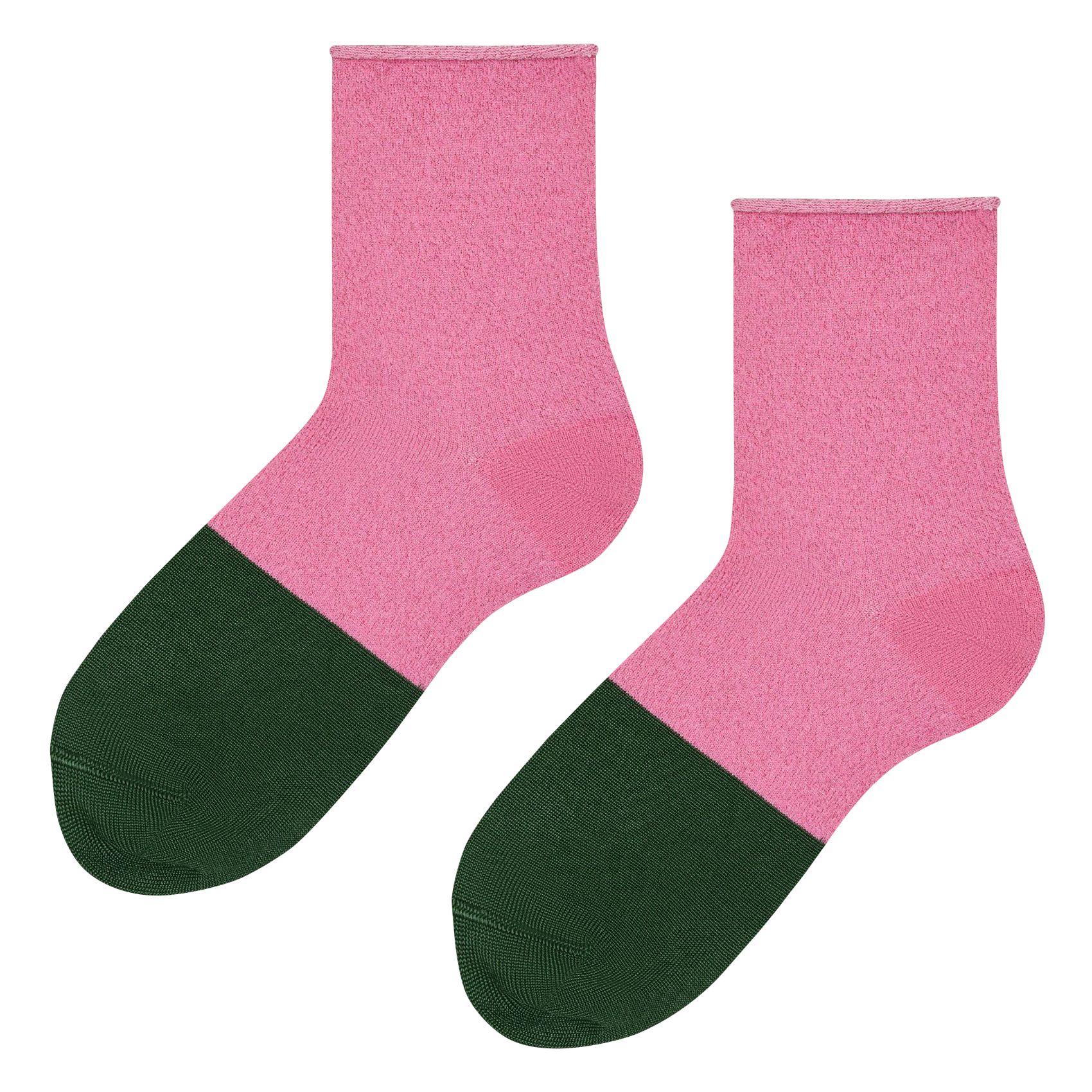 Chaussettes bicolore HAPPY SOCKS Rose