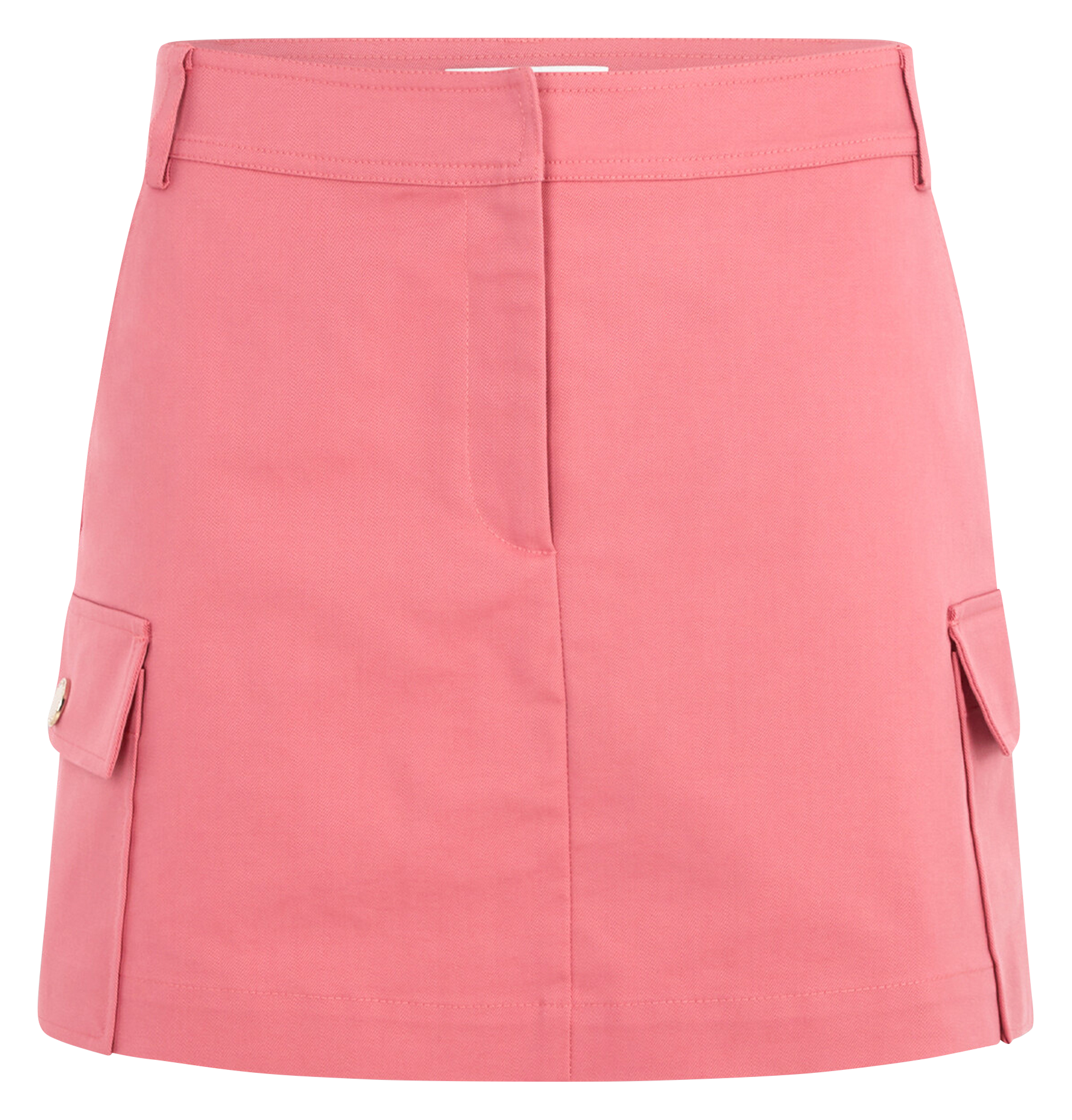 Jupe courte en coton mélangé MORGAN Rose