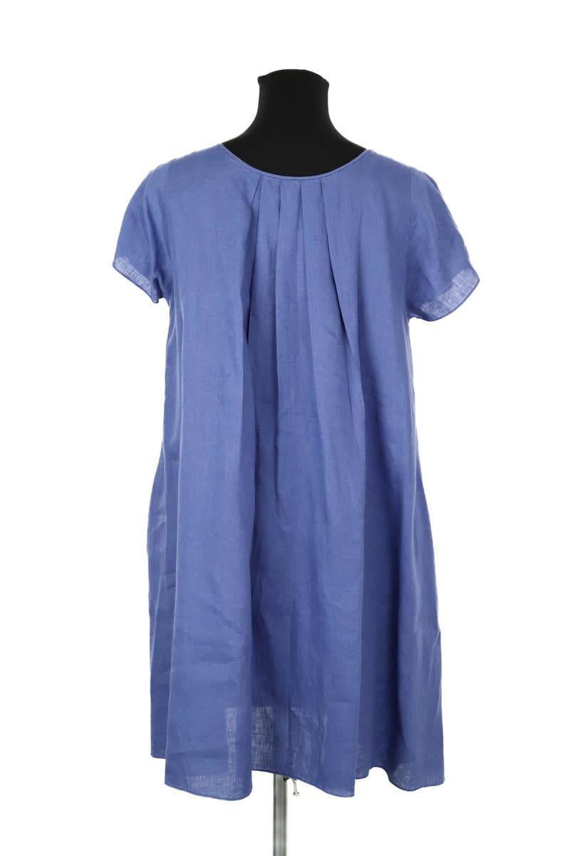 Linen dress ARMANI - SECONDE MAIN Blue