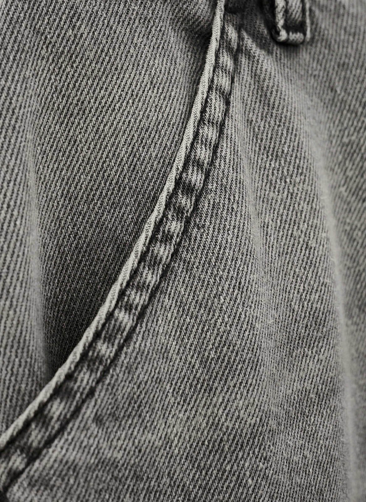 Wijde jeans met wassing BA&SH Grijs