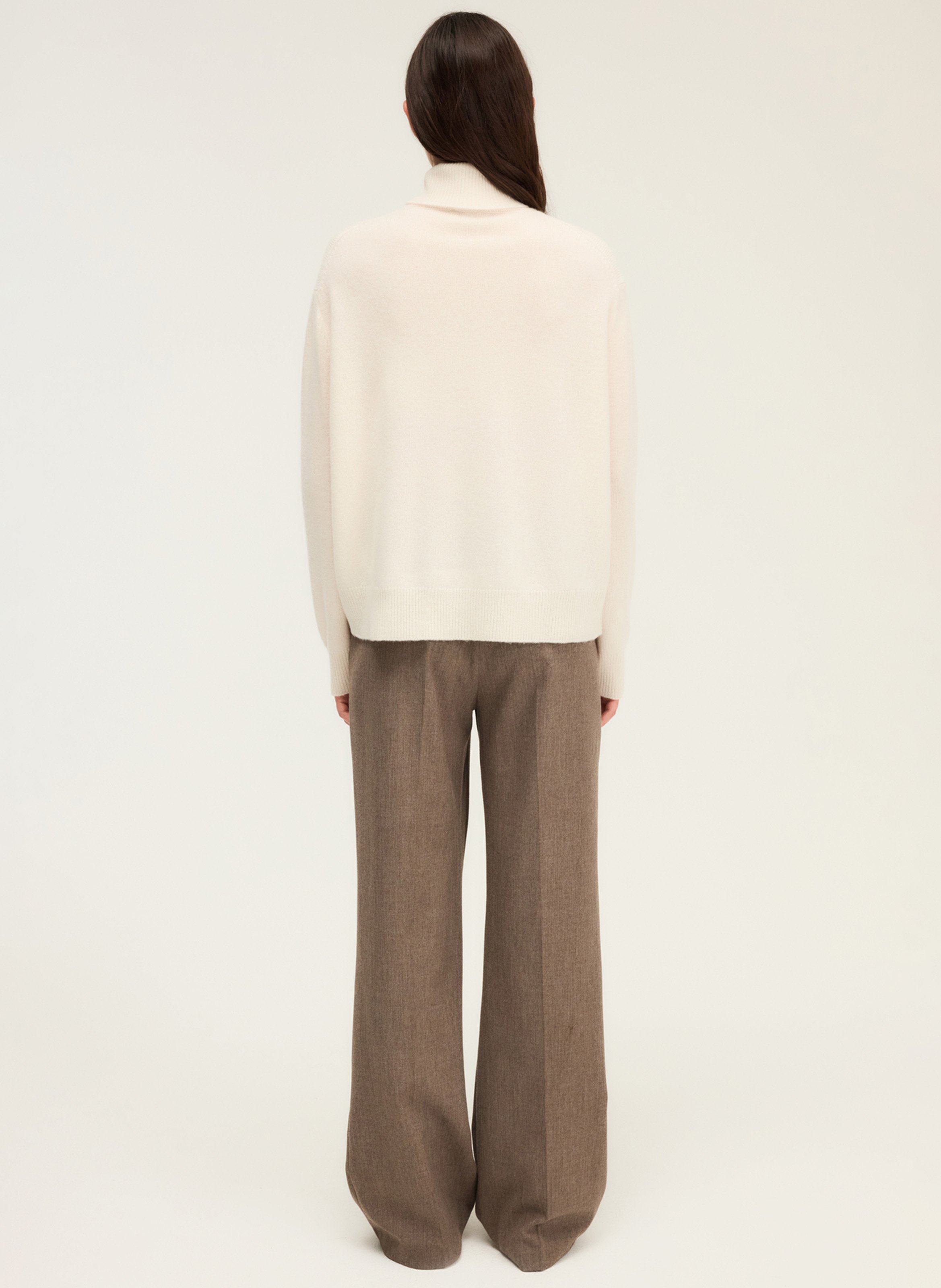 Wollen coltrui PABLO Beige