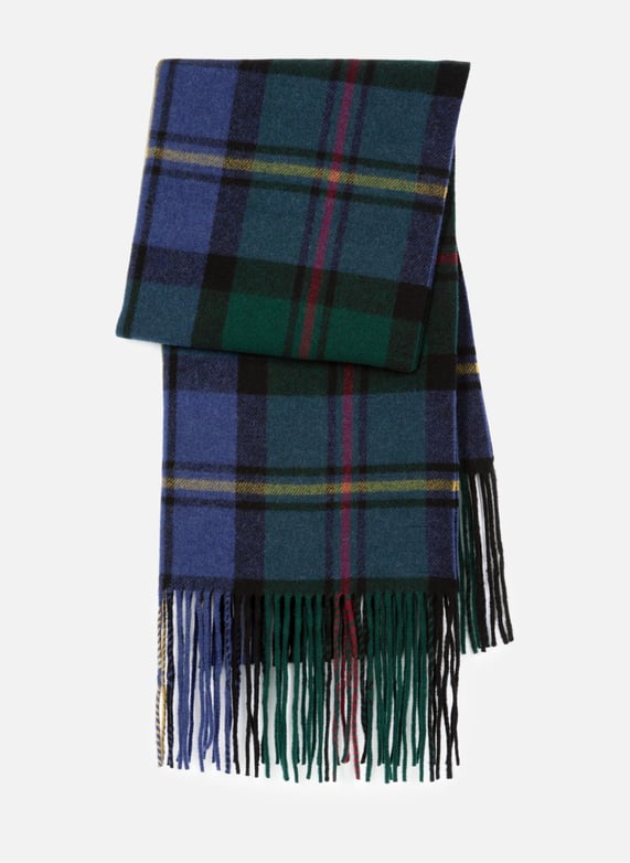 Echarpe en tartant Vert The kooples Femme Place des Tendances