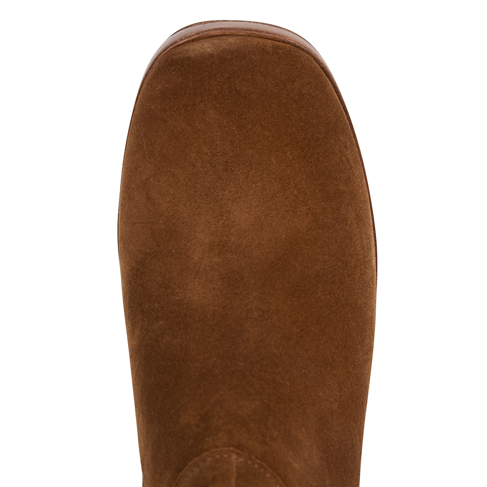 Enkellaarzen van veloursleer MELLOW YELLOW Bruin