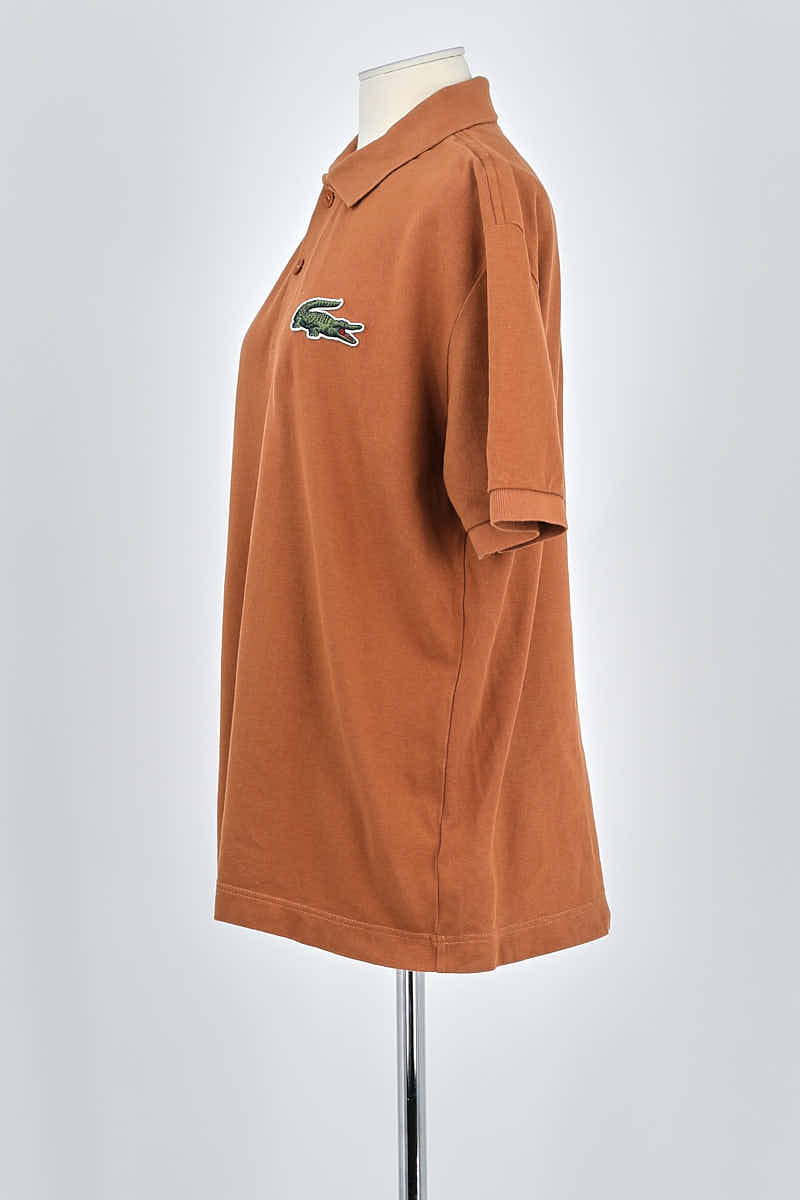 Polo shirt LACOSTE - SECONDE MAIN Brown