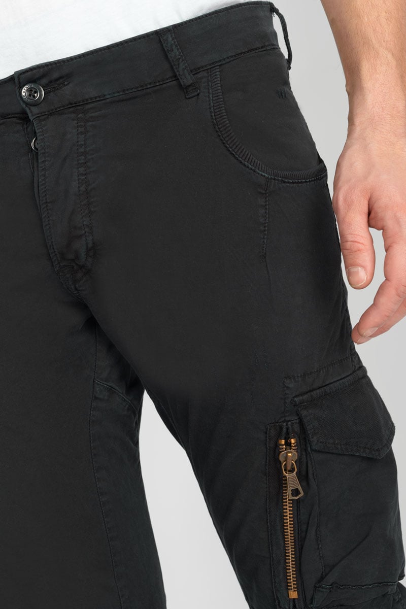 Cargo pants LE TEMPS DES CERISES Black