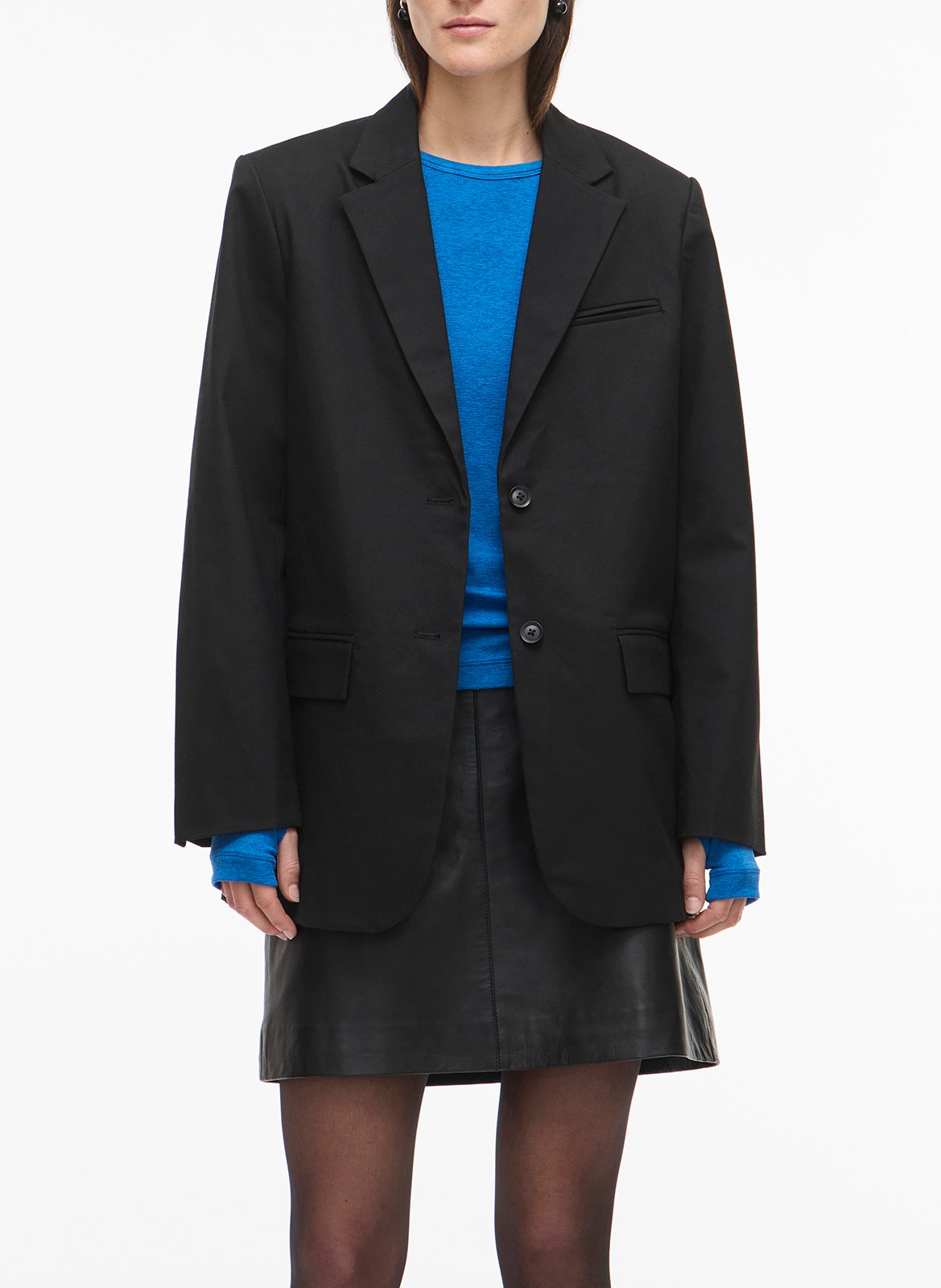 Oversized blazer ROUGE EDIT Grijs