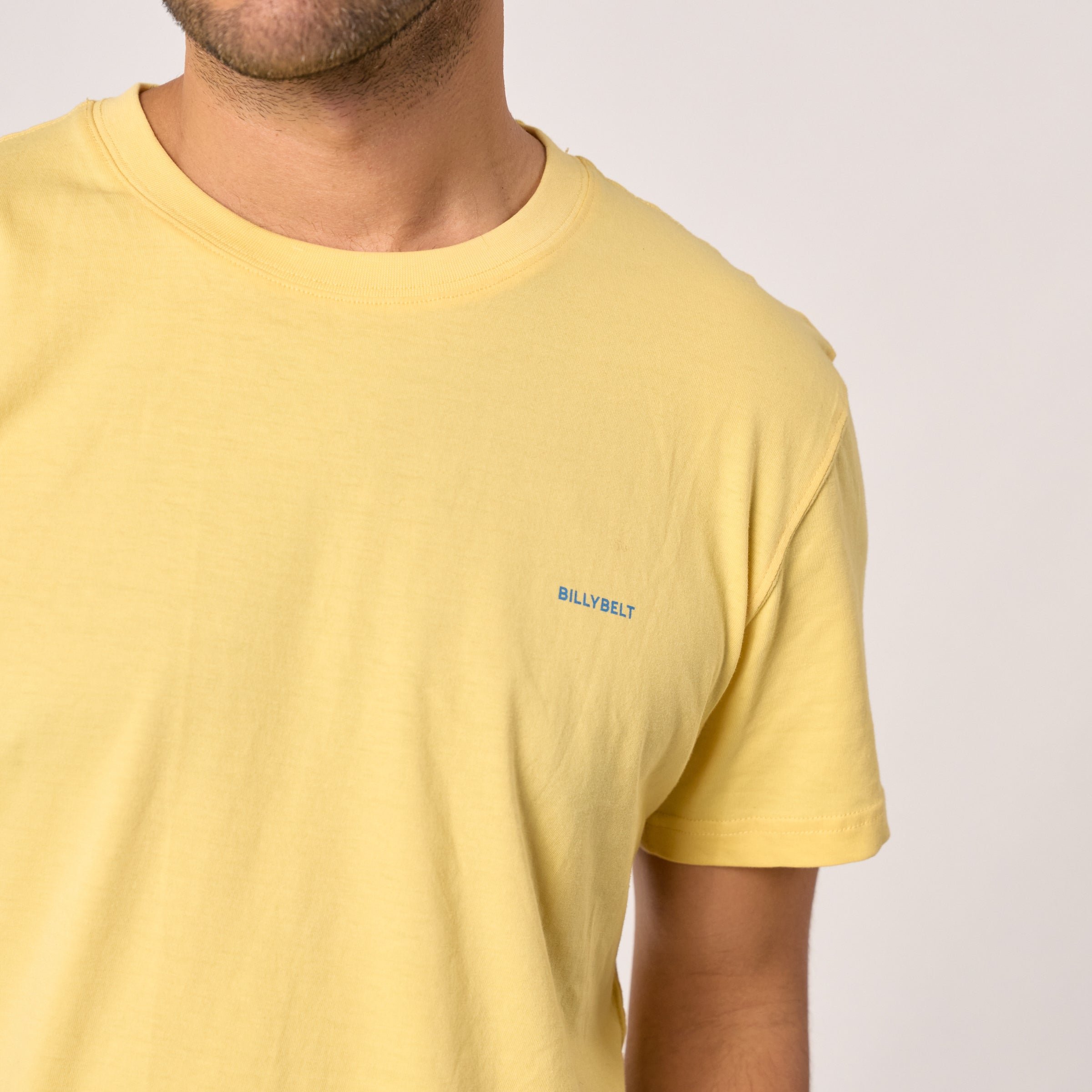 Billy organic cotton t-shirt BILLYBELT Yellow