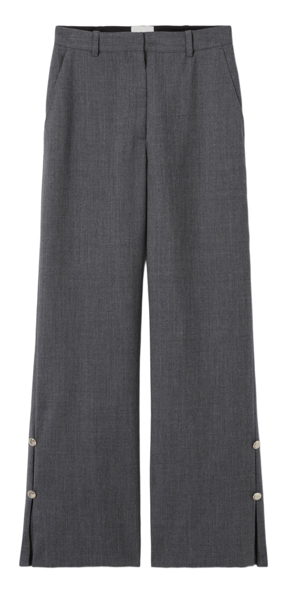Pantalon évasé en laine CLAUDIE PIERLOT Gris
