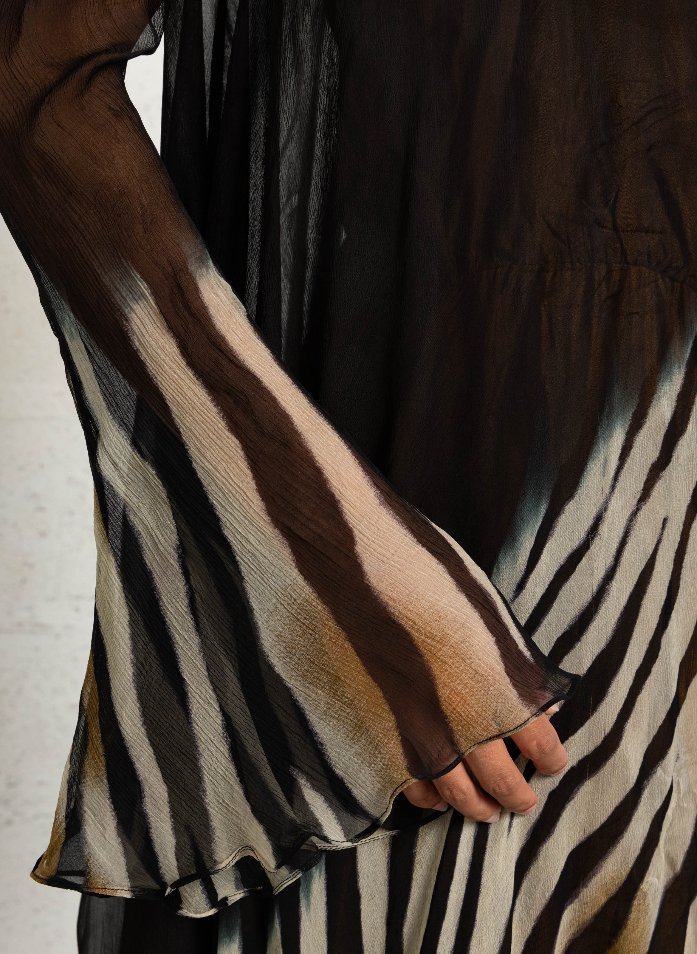 Robe longue imprimée MES DEMOISELLES Multicolore