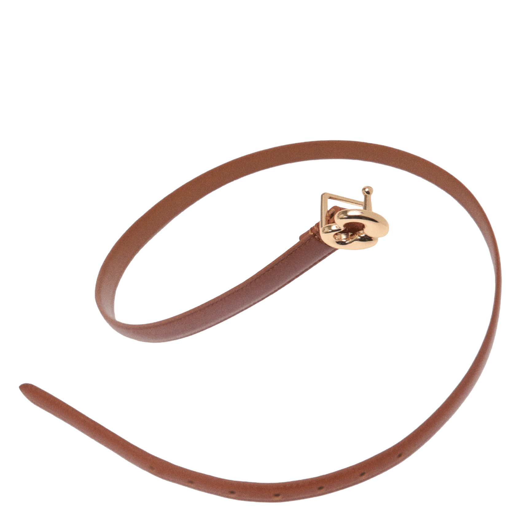 Ceinture en cuir MAJE Marron