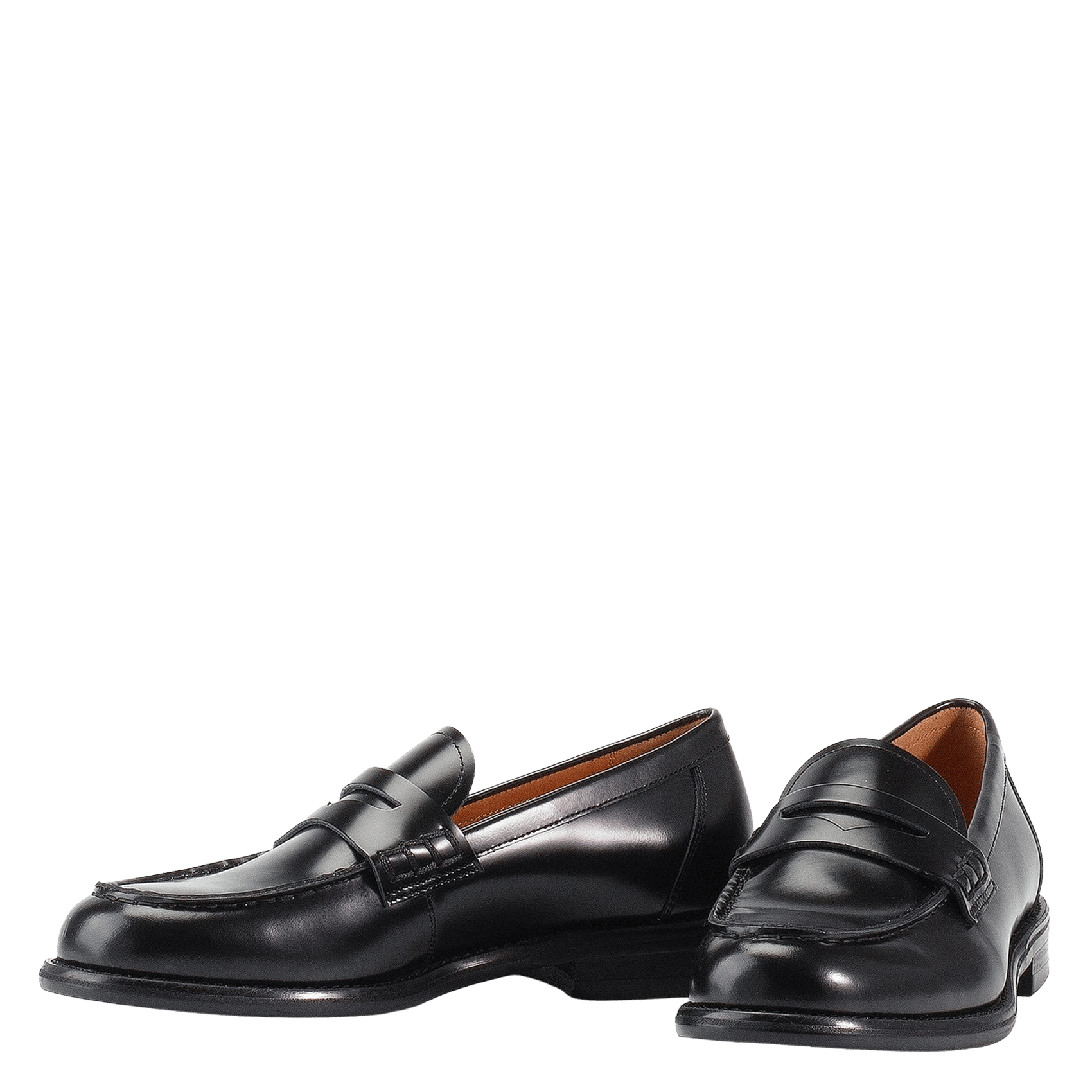 Mocassins en cuir vernis VAGABOND Noir